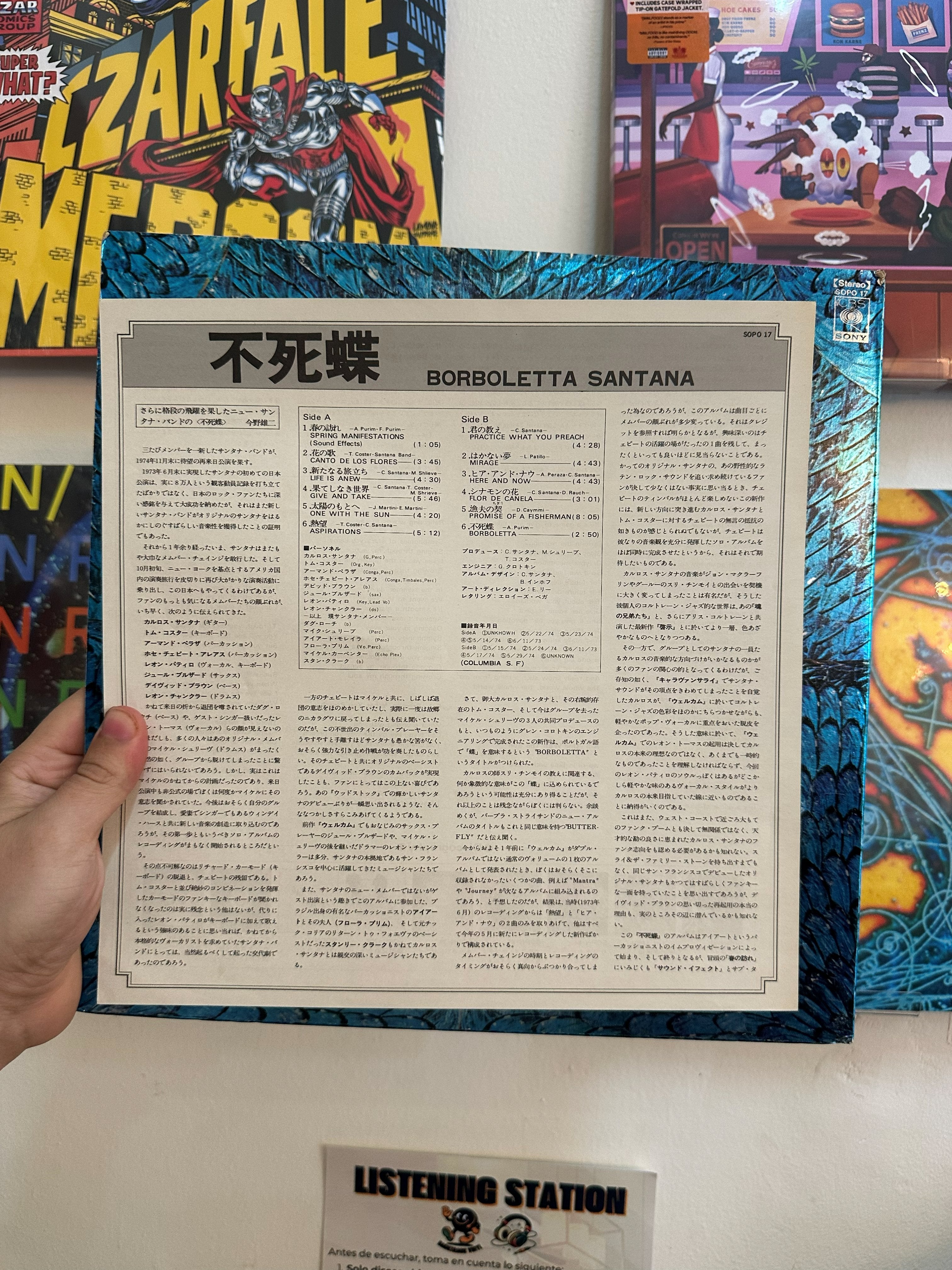 Santana – Borboletta (JPN-1974)