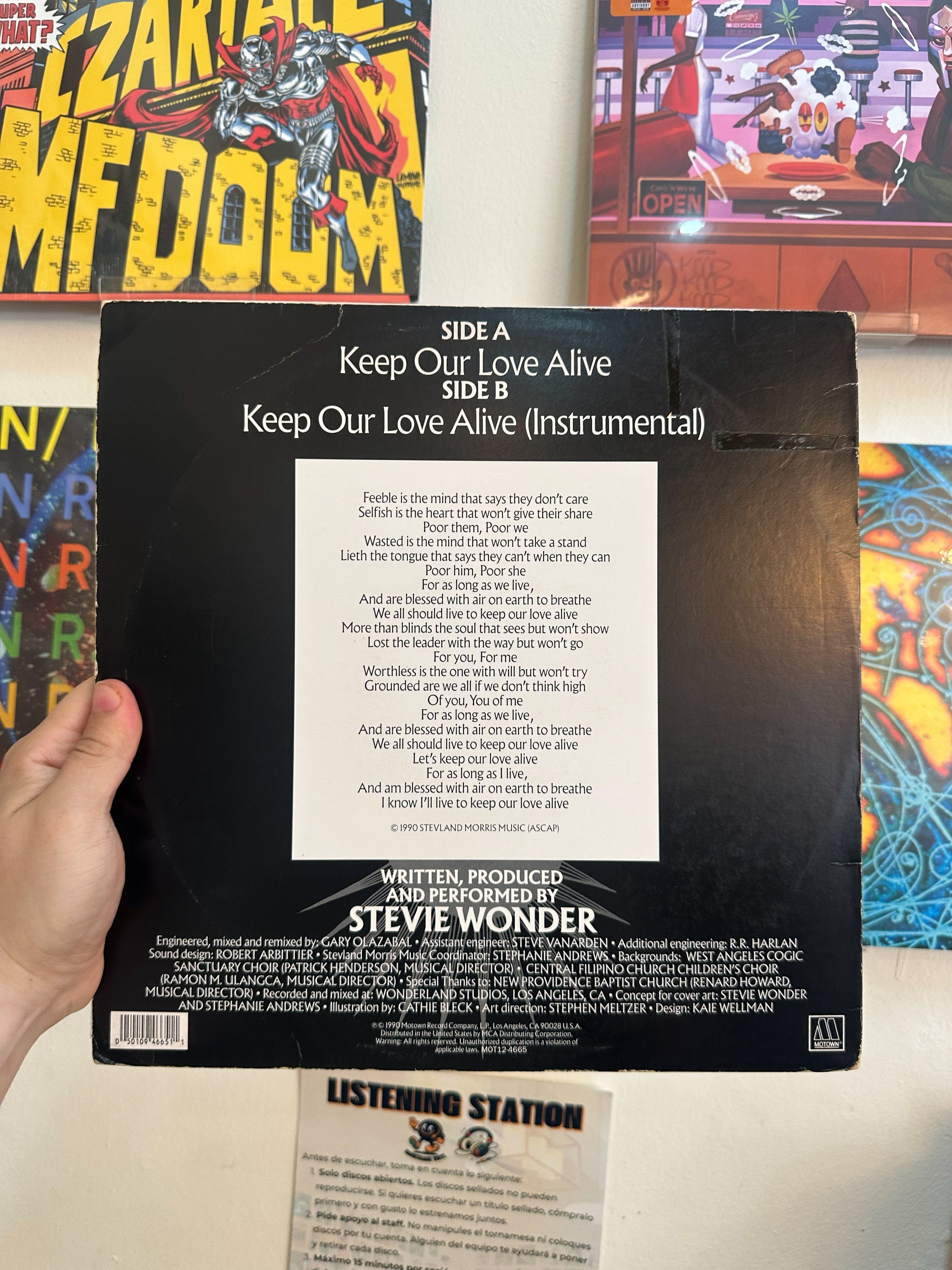 Stevie Wonder – Keep Our Love Alive (US 1990)