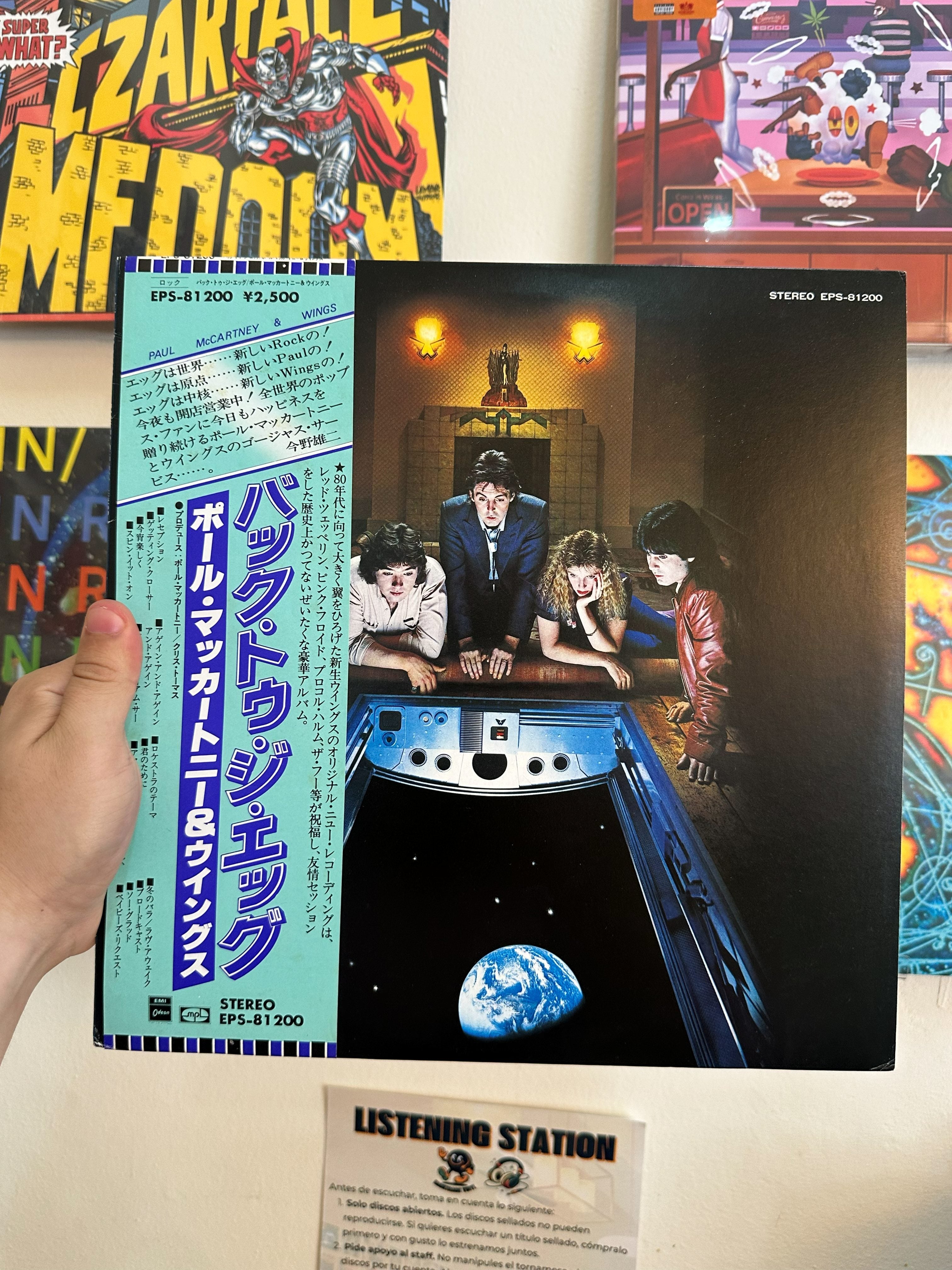 Wings - Back To The Egg portada