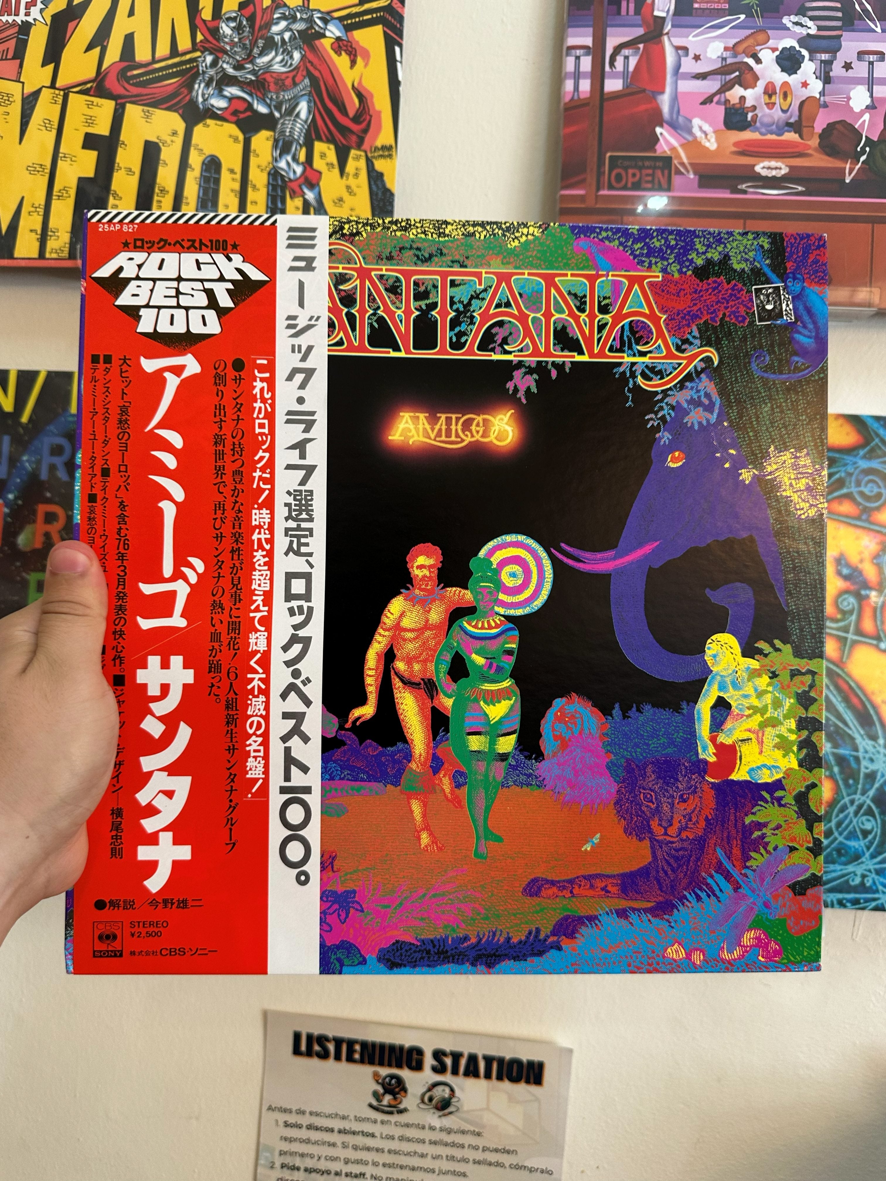 Santana - Amigos portada