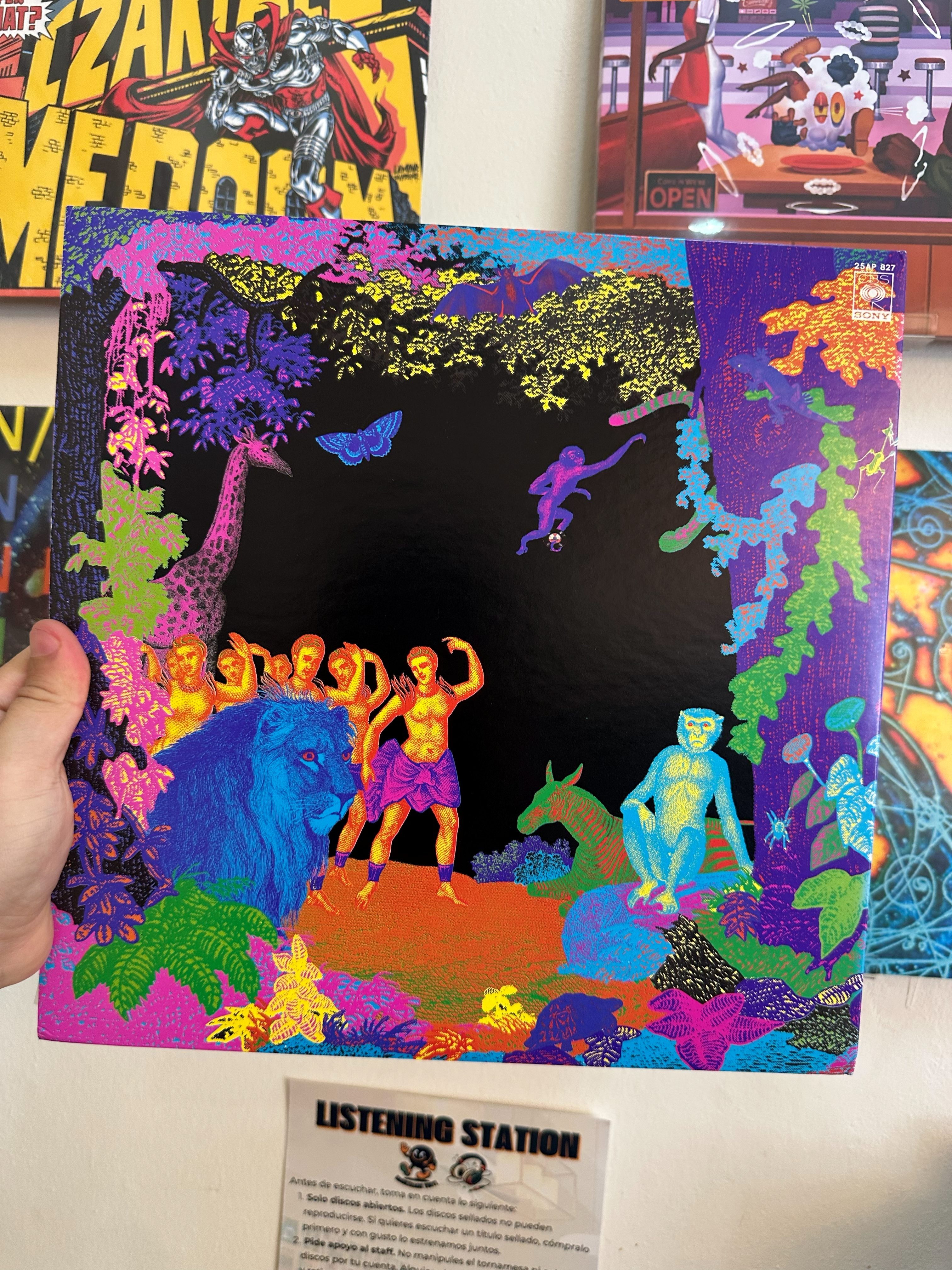 Santana - Amigos contraportada