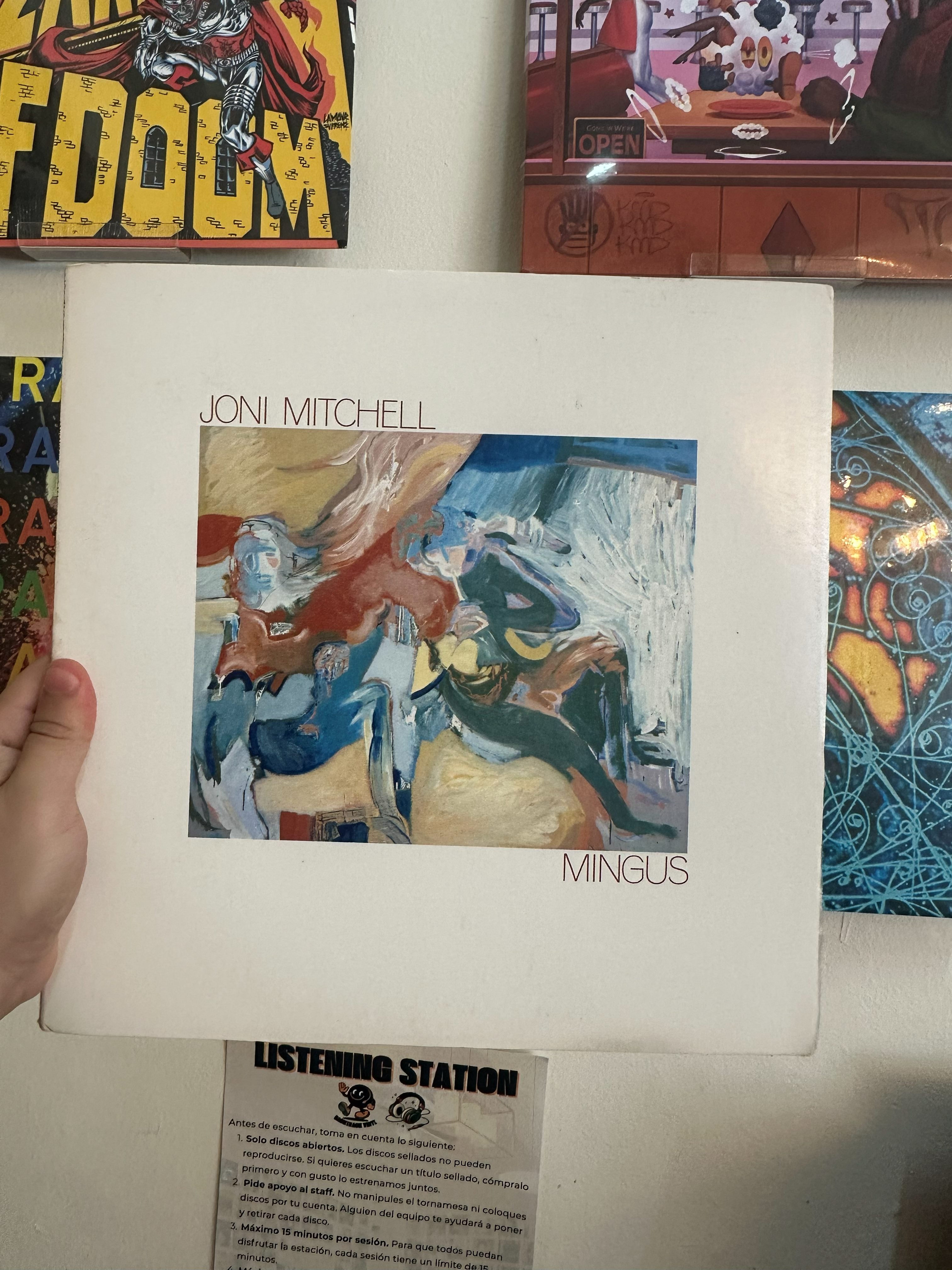 Joni Mitchell - Mingus portada