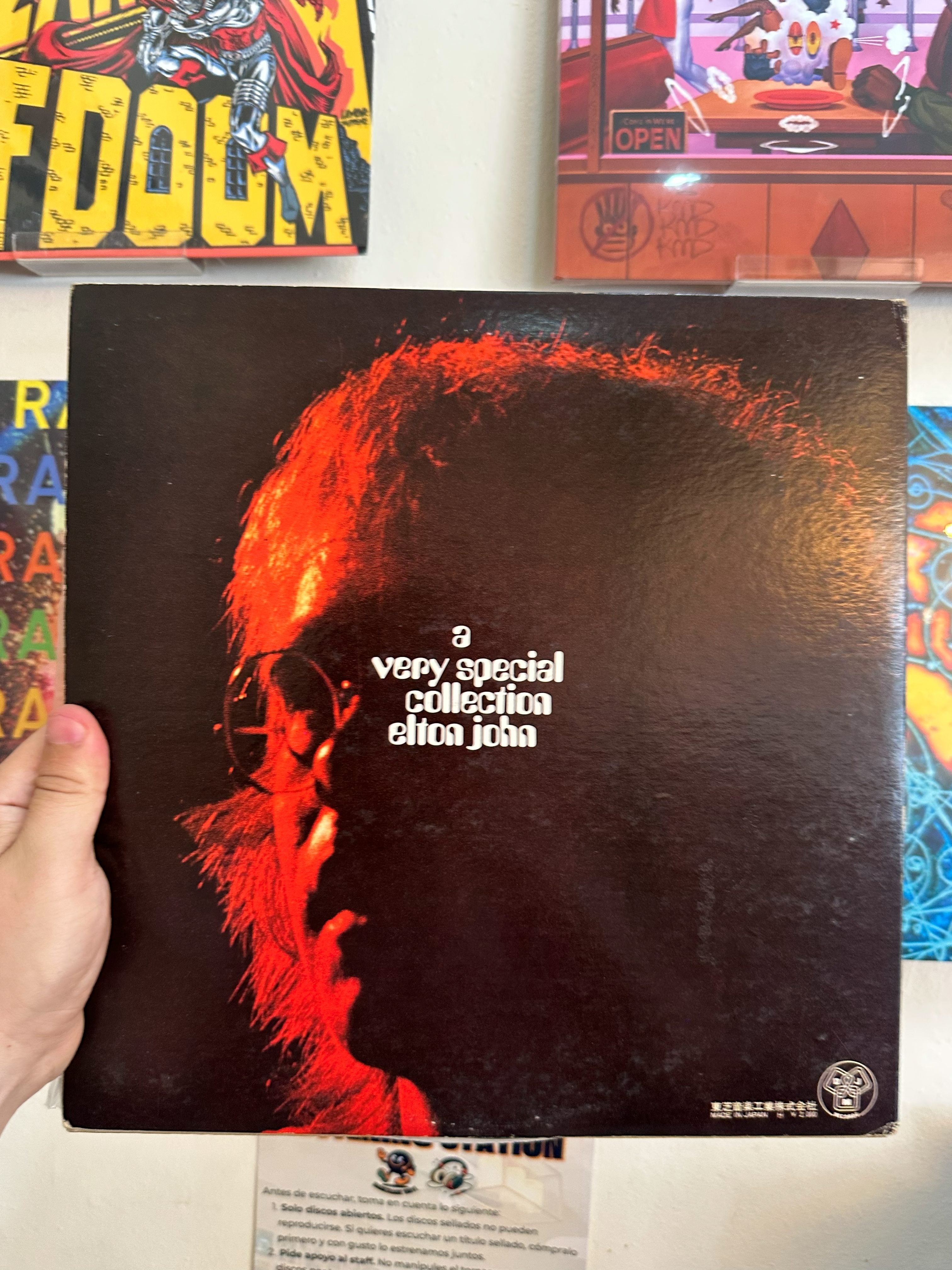 Elton John - Very Special Collection contraportada