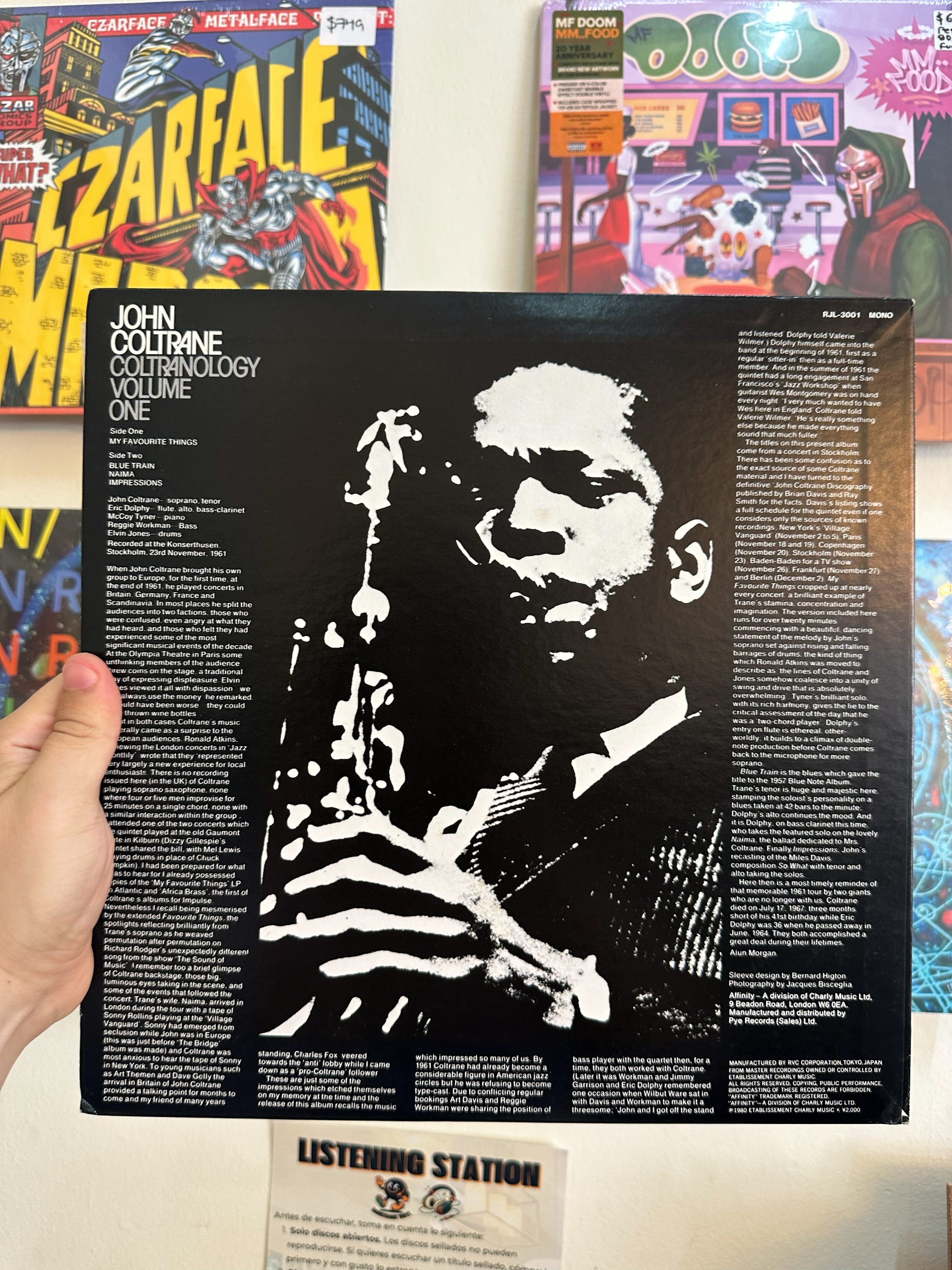 John Coltrane - Coltranology contraportada