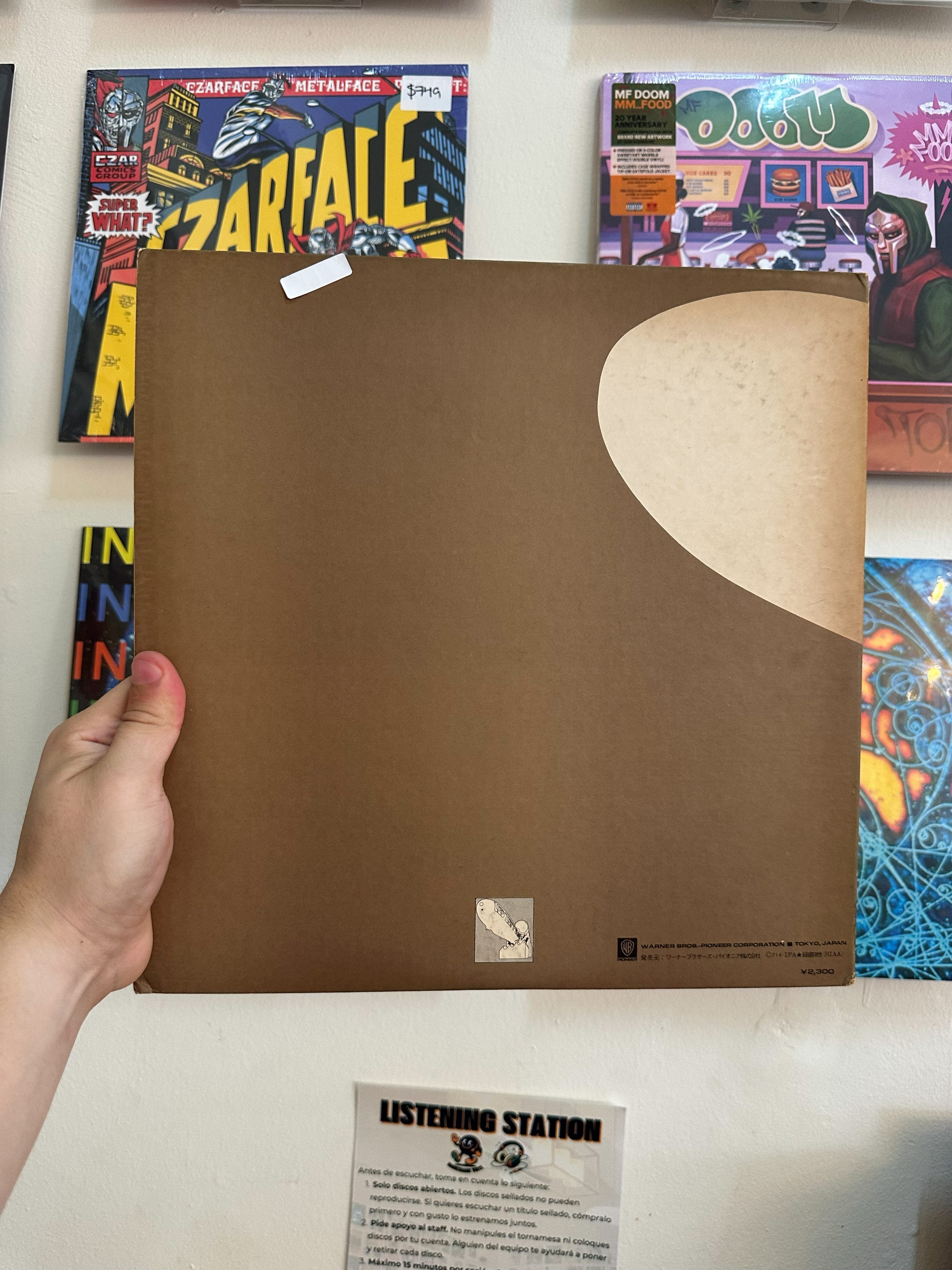Led Zeppelin II contraportada