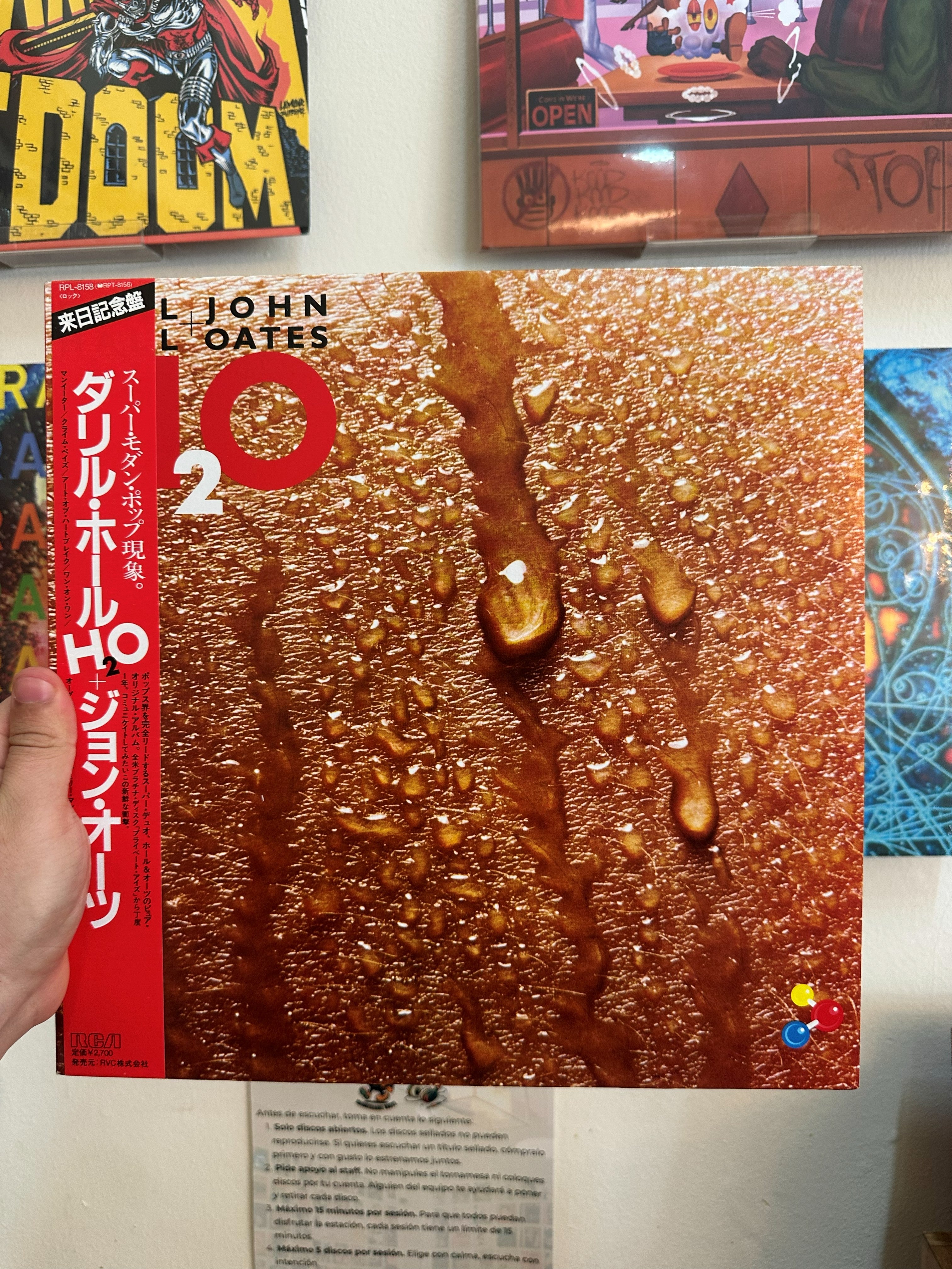 Daryl Hall + John Oates* – H₂O (JPN-1982)