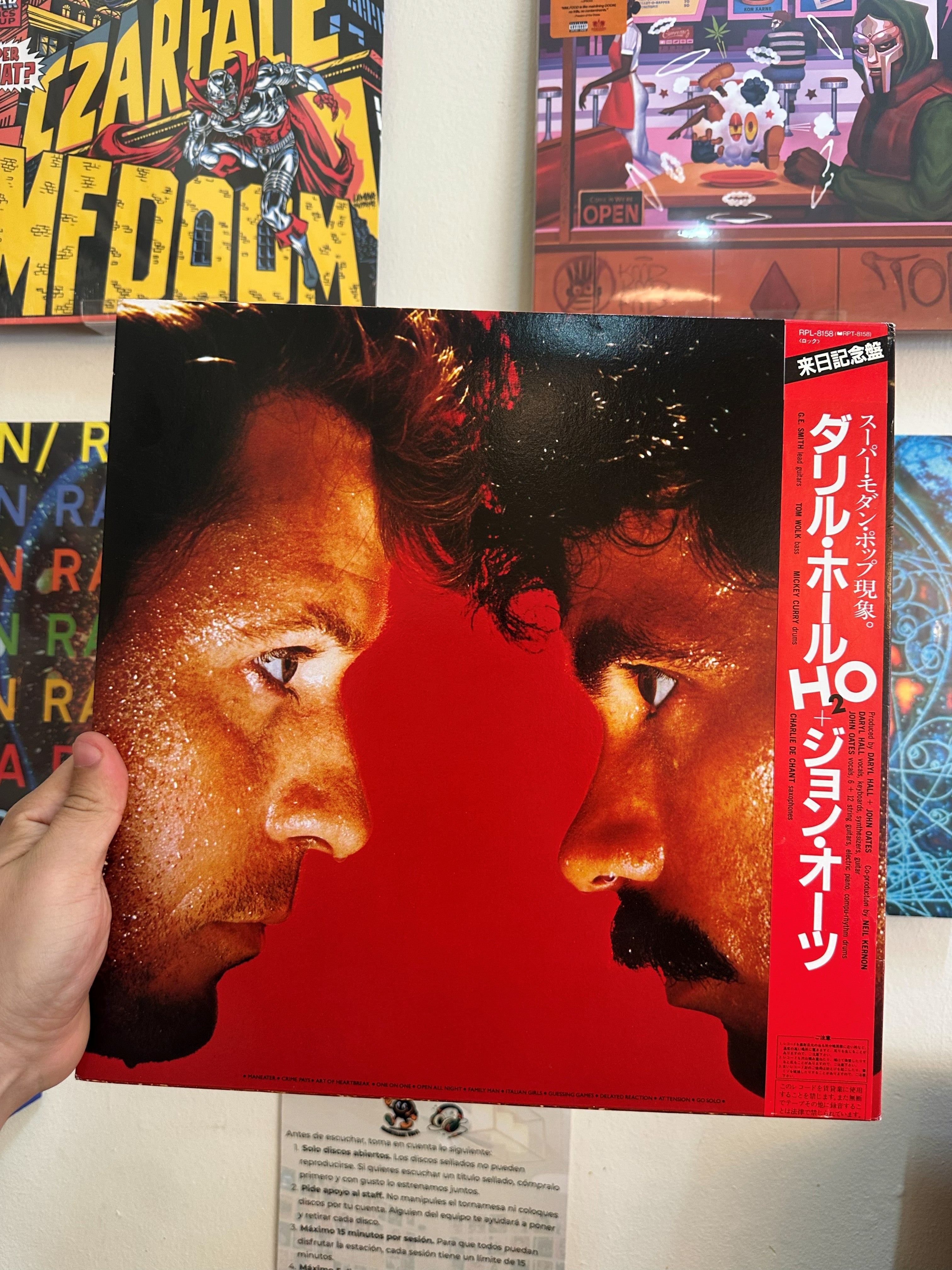 Daryl Hall + John Oates* – H₂O (JPN-1982)