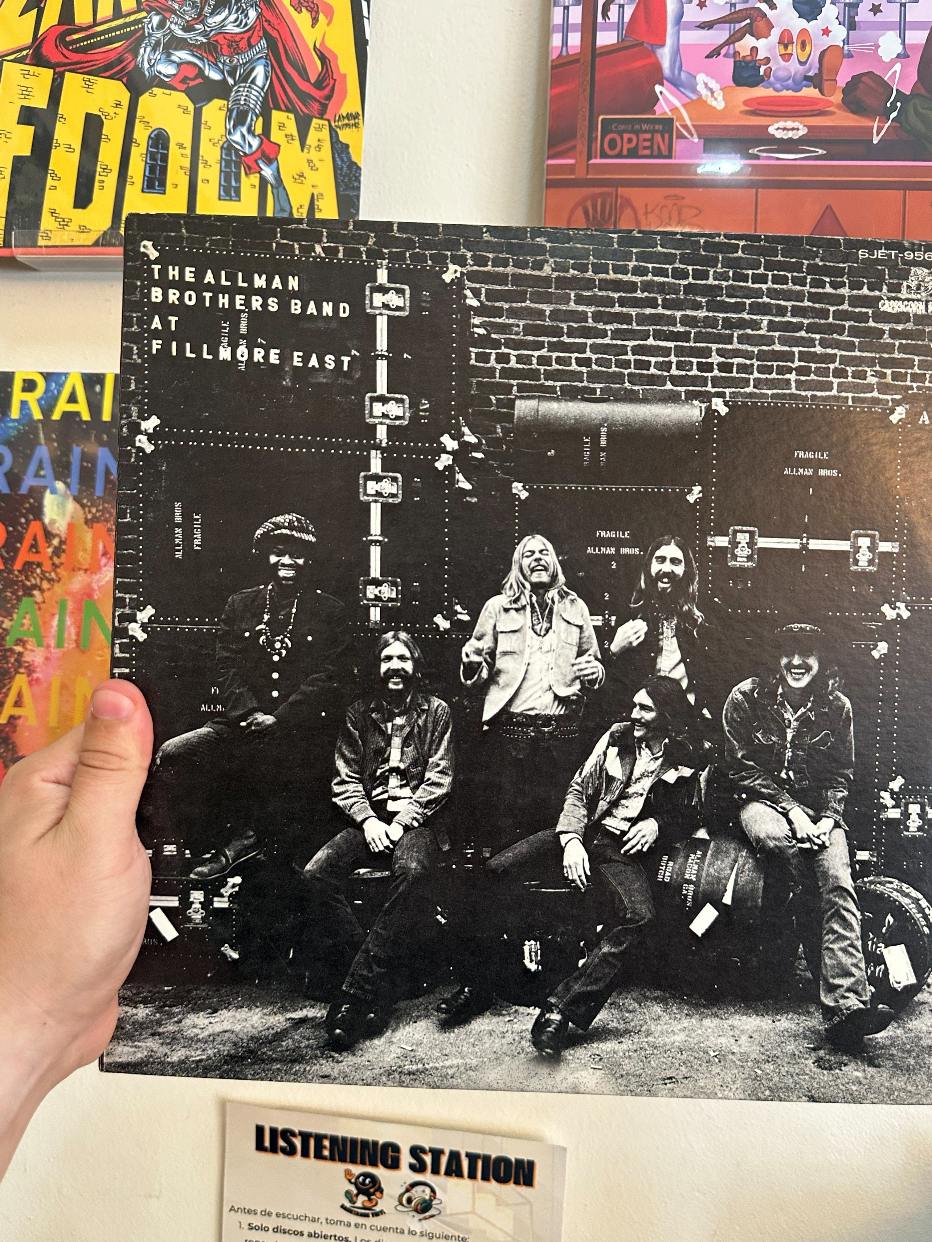 The Allman Brothers Band – The Allman Brothers Band At Fillmore East (JPN-1975)