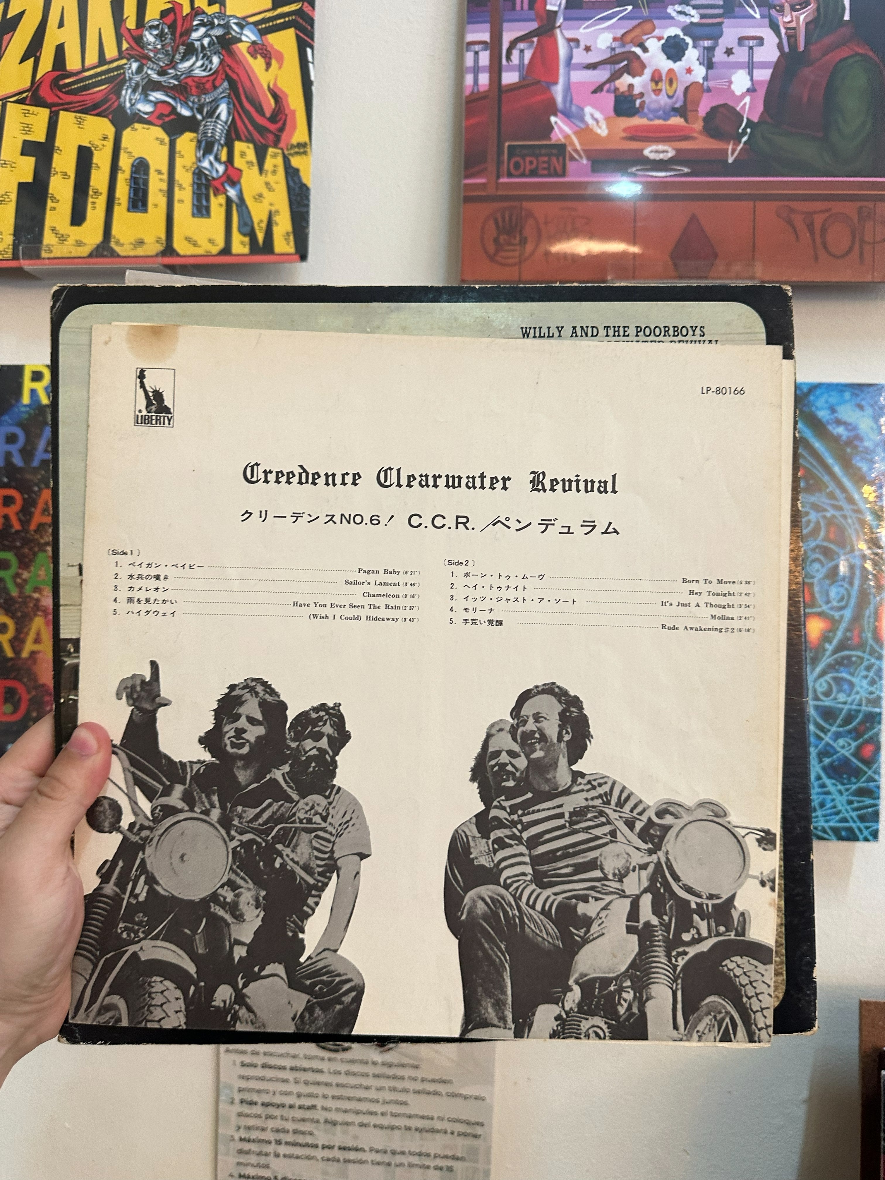 Creedence Clearwater Revival – Willy And The Poor Boys (JPN-1969)