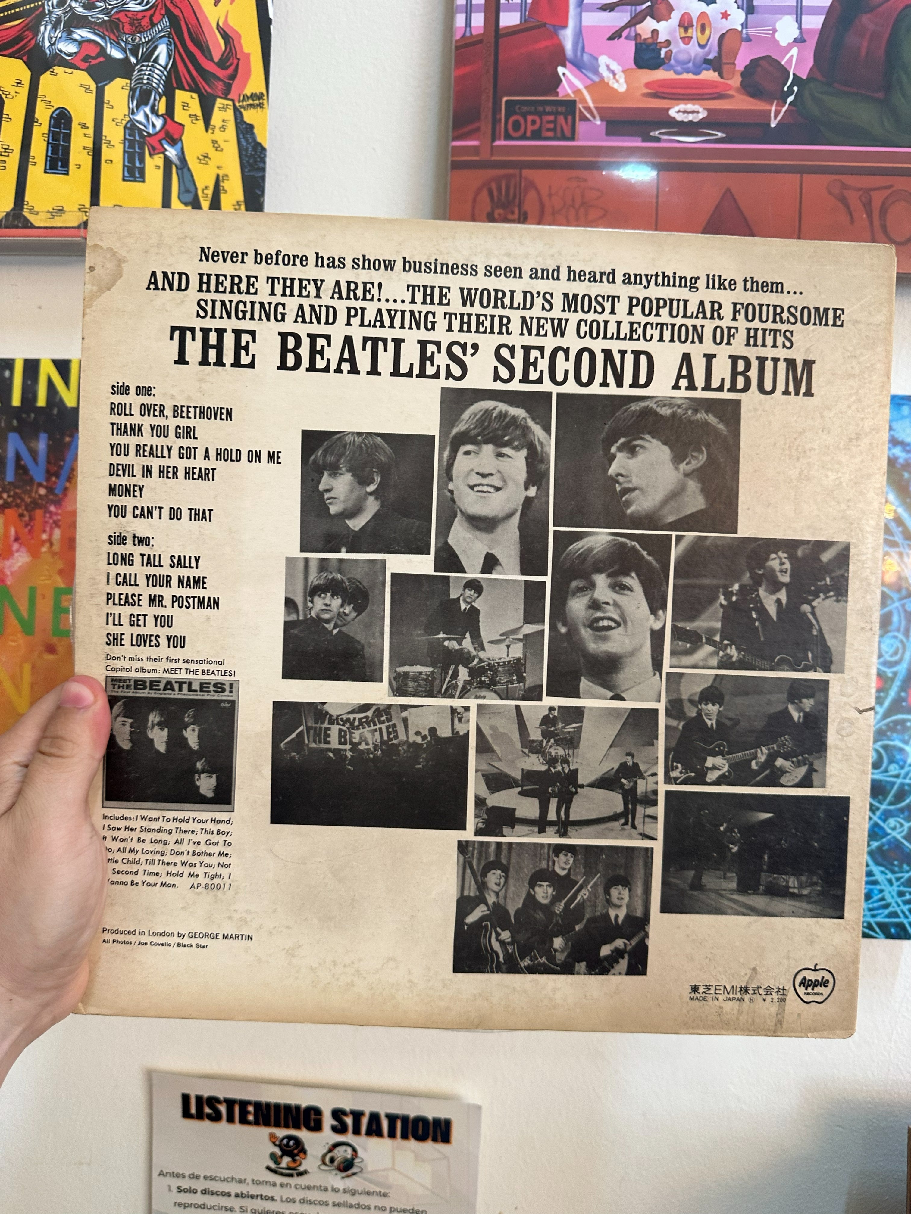 The Beatles – The Beatles' Second Album (JPN-1970)
