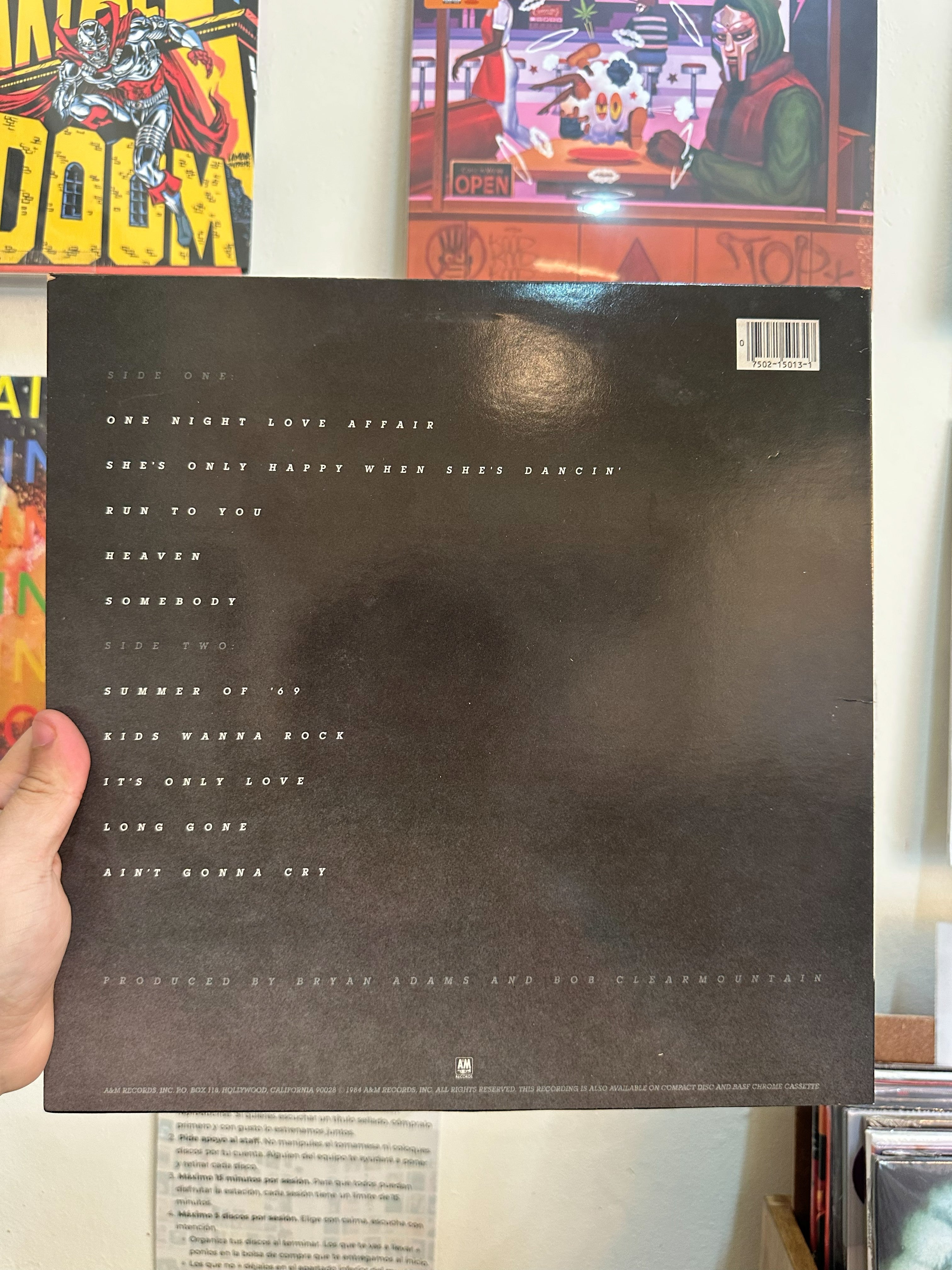 Bryan Adams – Reckless (USA-1984)