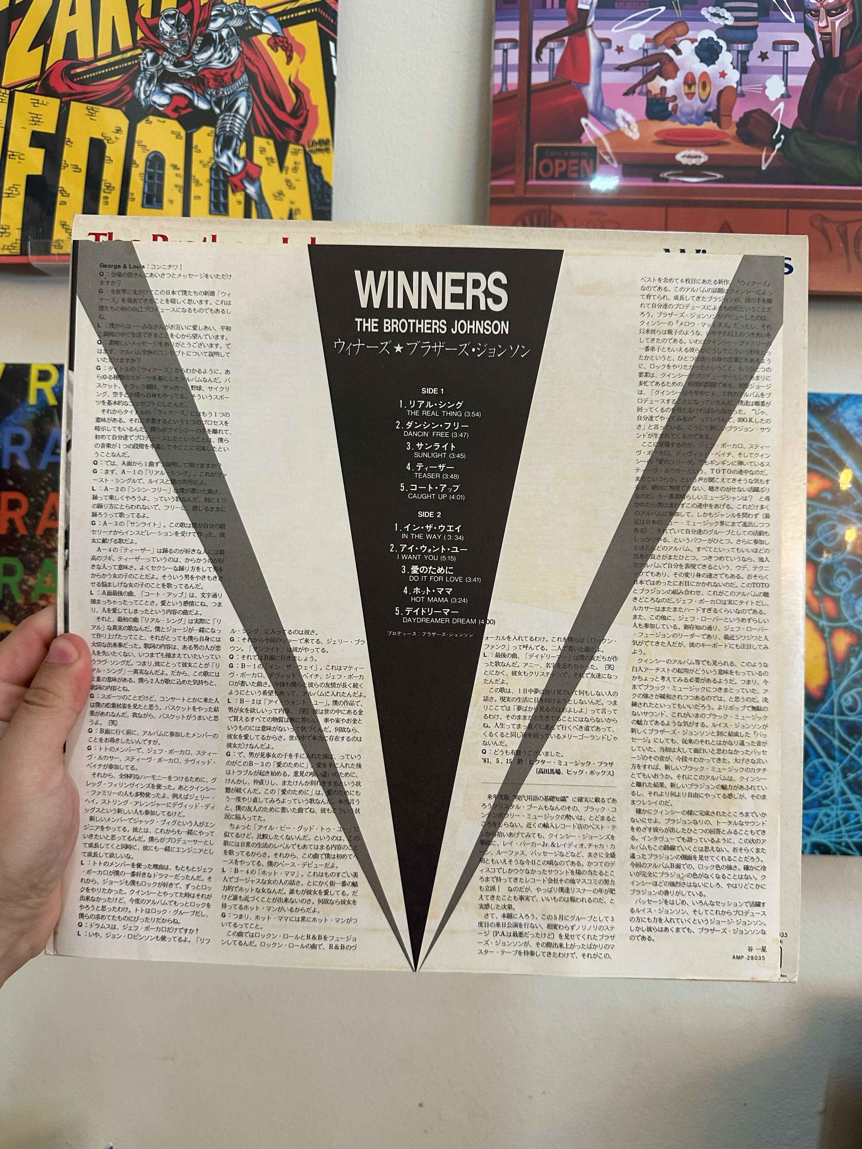 The Brothers Johnson – Winners (JPN-1981)