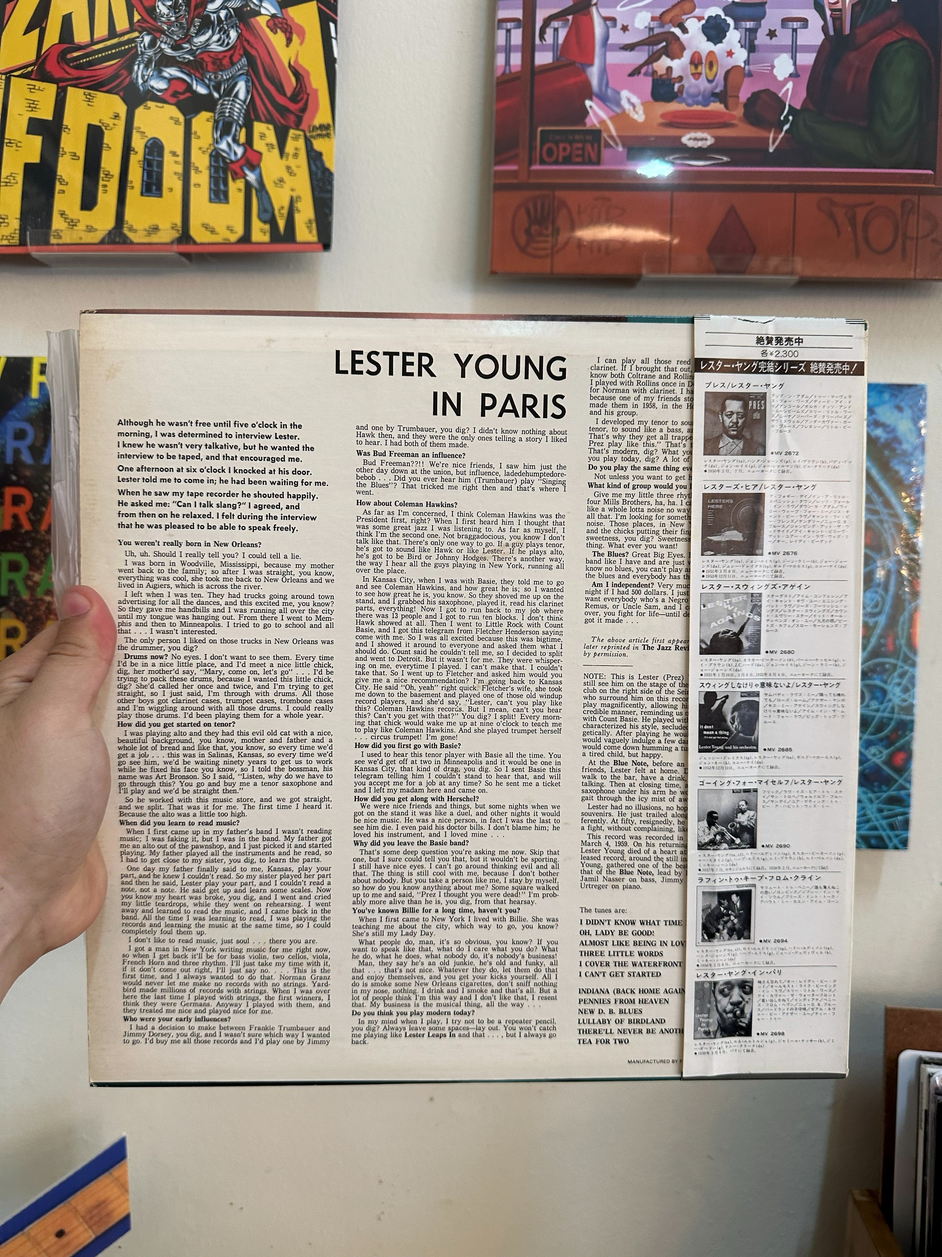 Lester Young – Lester Young In Paris (JPN-1980)