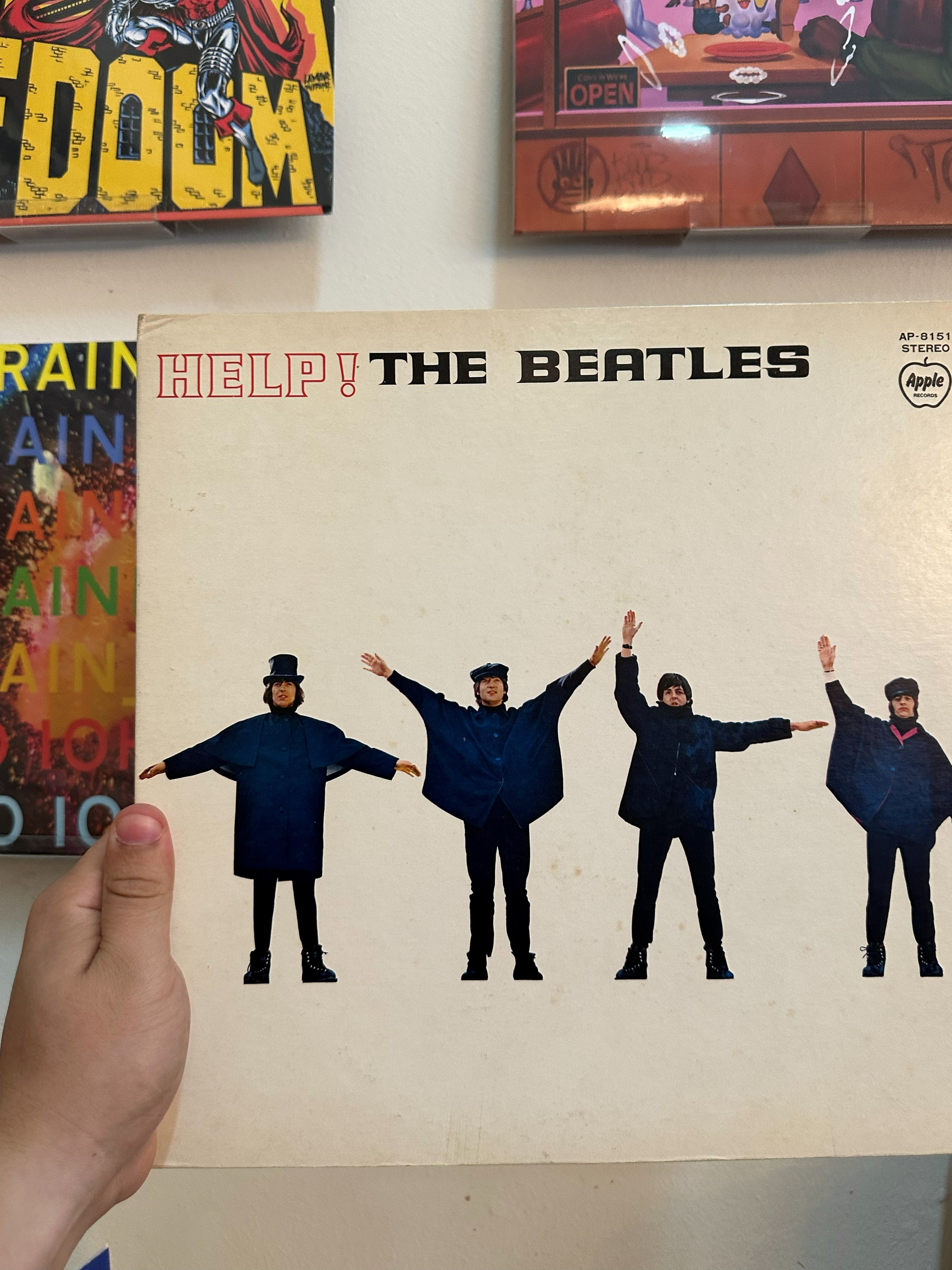 The Beatles Help! portada AP-8151