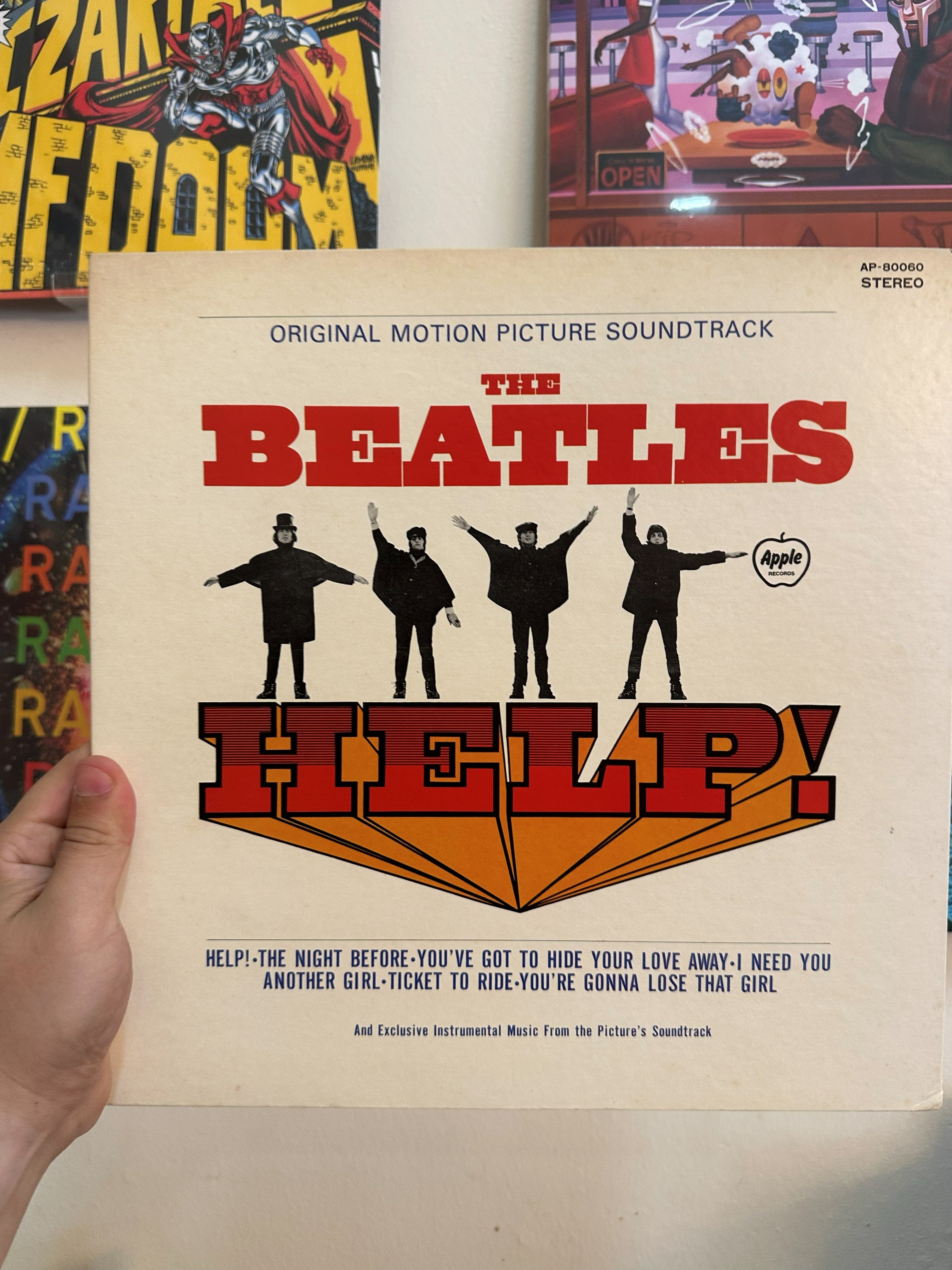 Beatles Help! OST portada AP-80060