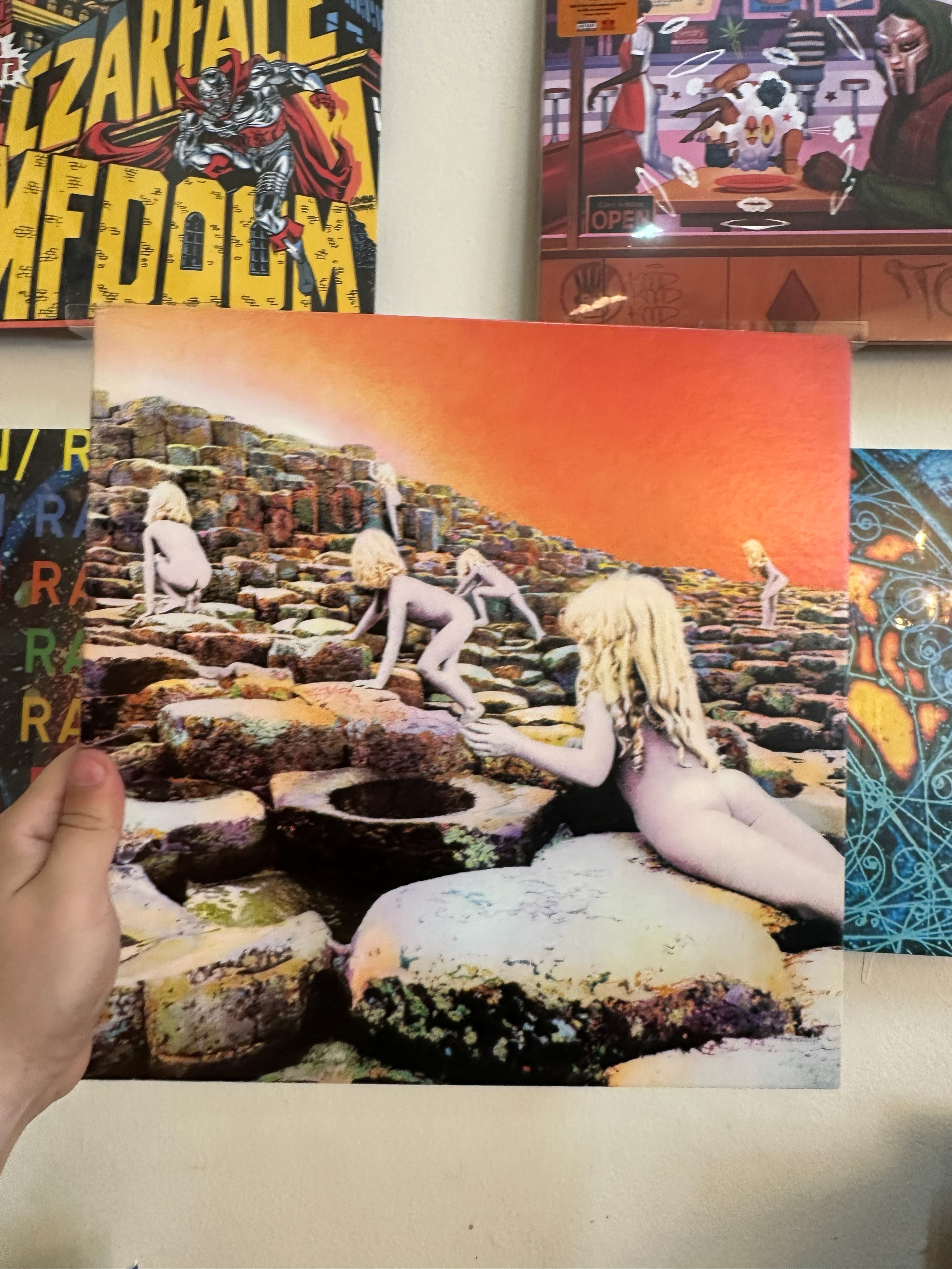 Led Zeppelin Houses of the Holy contraportada