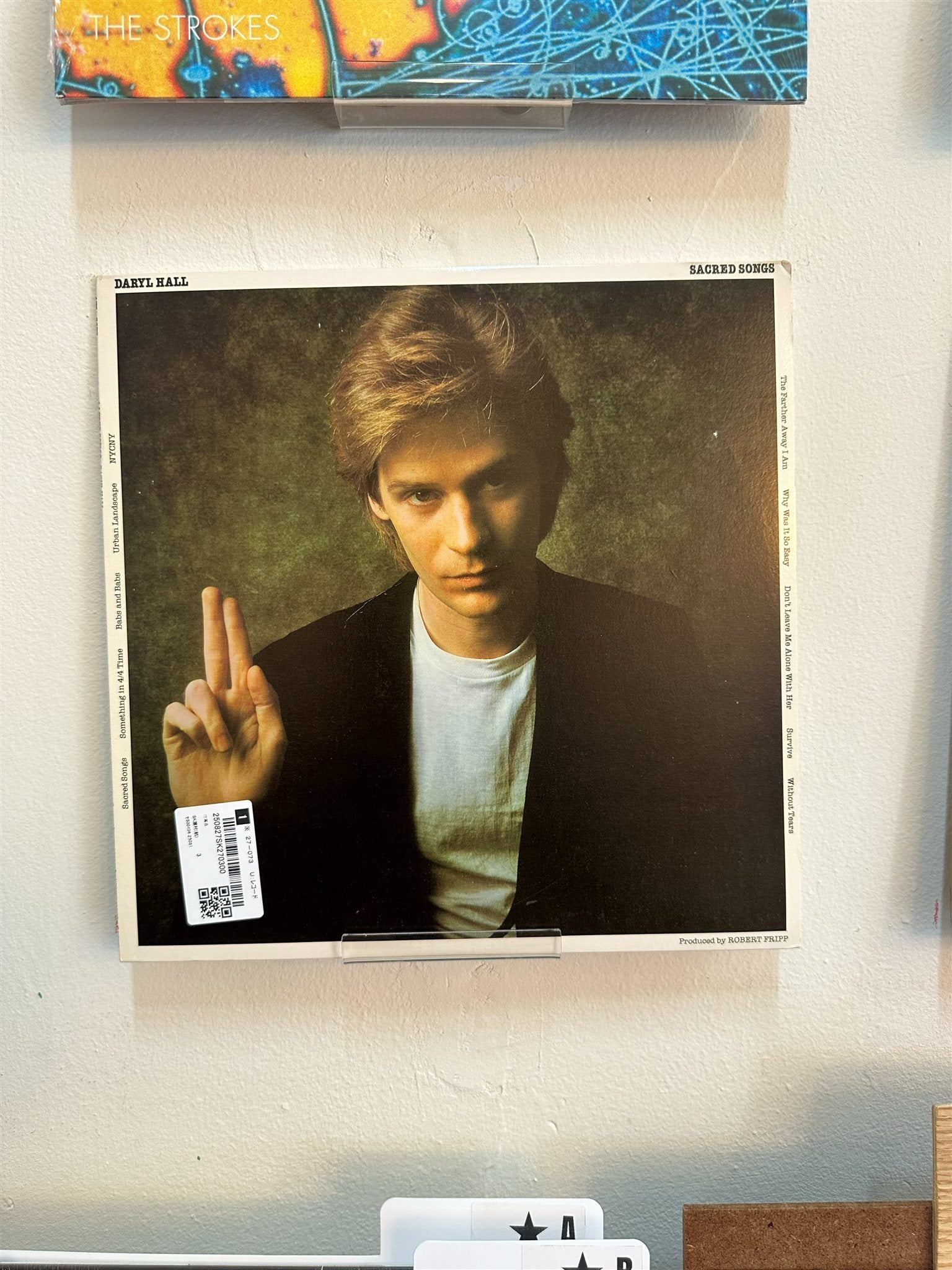 Daryl Hall – Sacred Songs (US 1980) — Contraportada