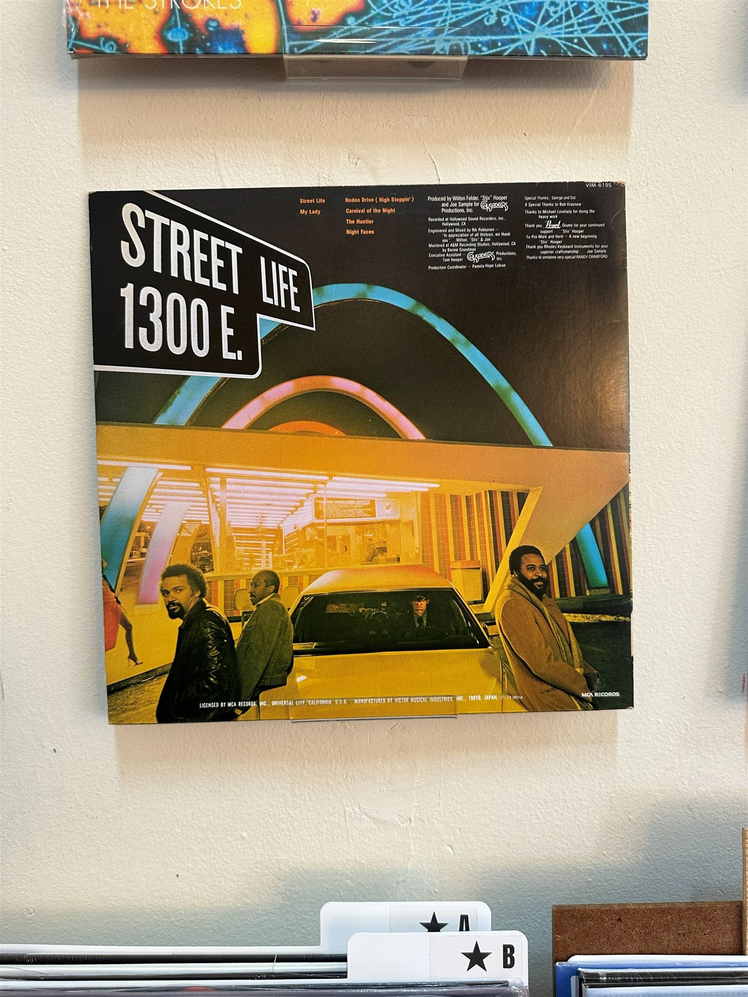 Crusaders – Street Life (JPN 1979) — Contraportada