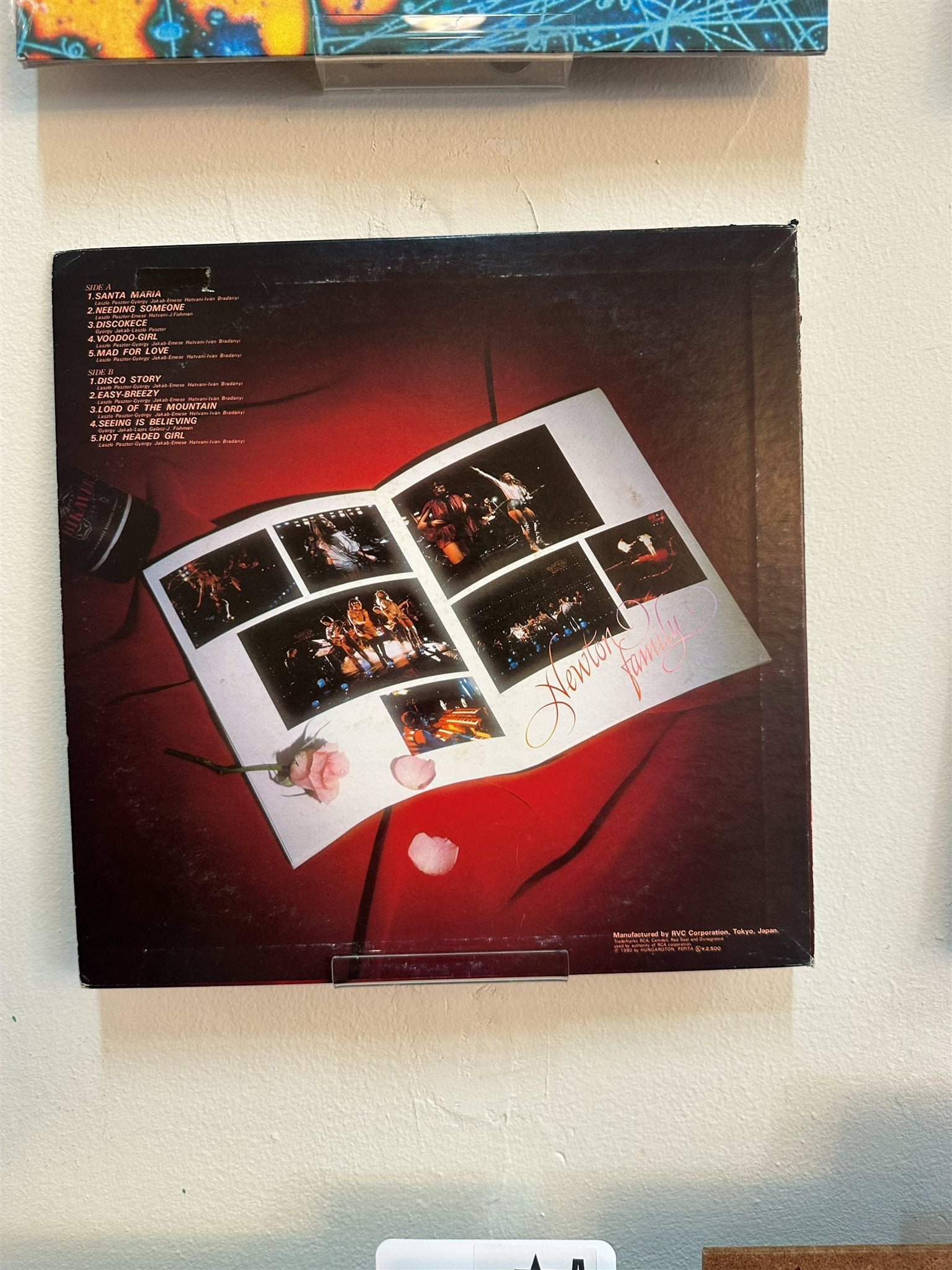 Newton Family – Newton Family (JPN 1980) — Contraportada