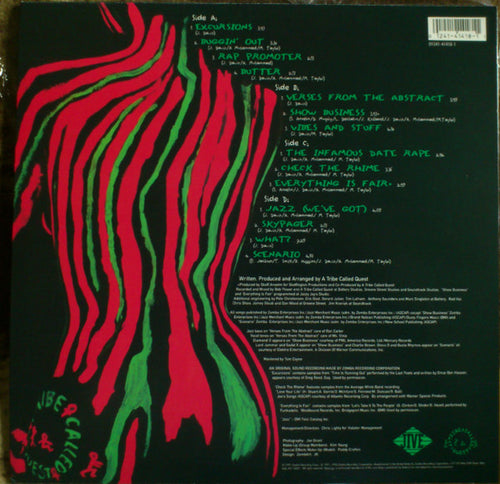A Tribe Called Quest The Low End Theory contraportada
