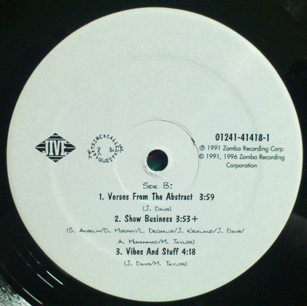 A Tribe Called Quest The Low End Theory label