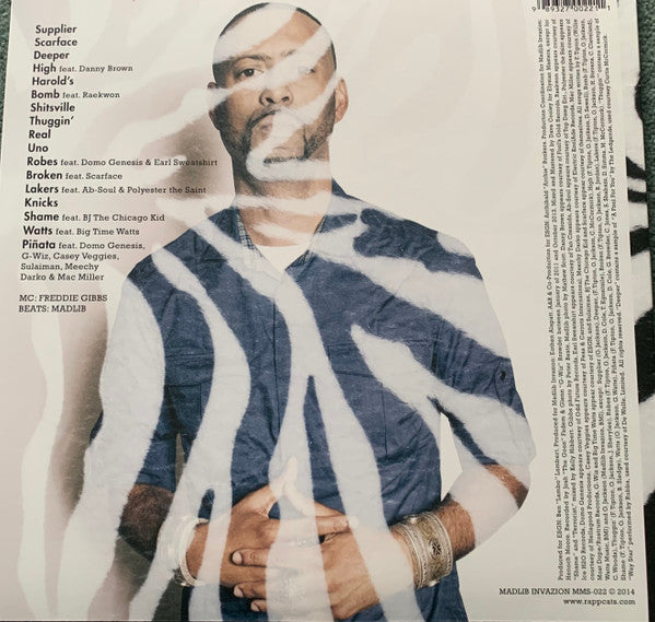 Freddie Gibbs Madlib Pinata contraportada
