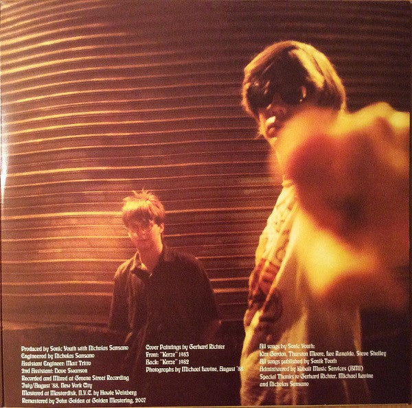Sonic Youth Daydream Nation gatefold