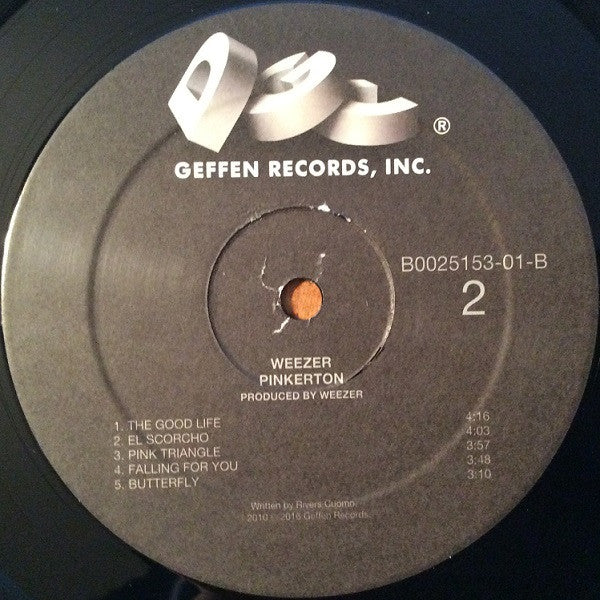 Weezer Pinkerton detalle