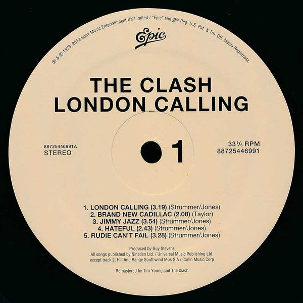 The Clash London Calling vinilo