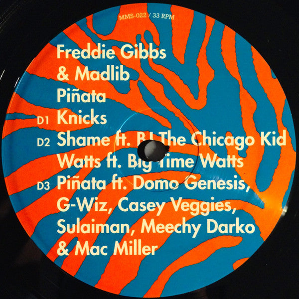 Freddie Gibbs Madlib Pinata vinilo