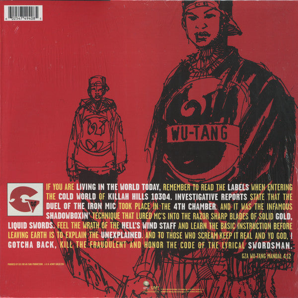 GZA Liquid Swords contraportada