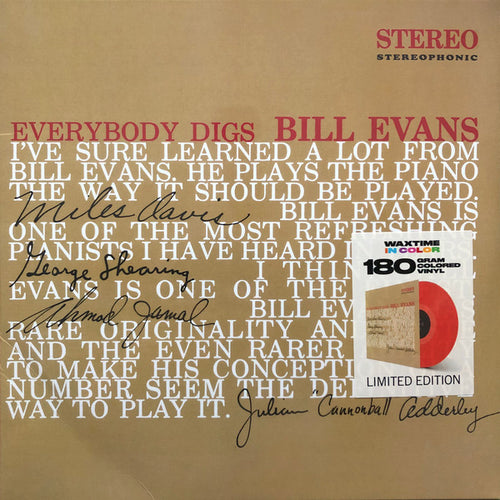 Bill Evans – Everybody Digs Bill Evans