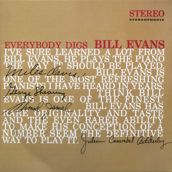 Bill Evans – Everybody Digs Bill Evans (2)