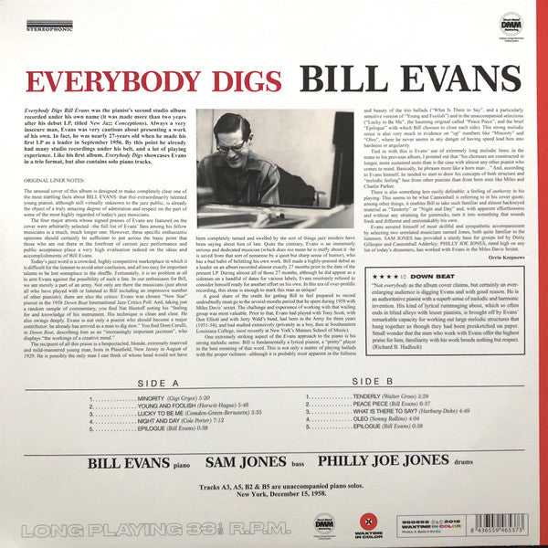 Bill Evans – Everybody Digs Bill Evans (3)