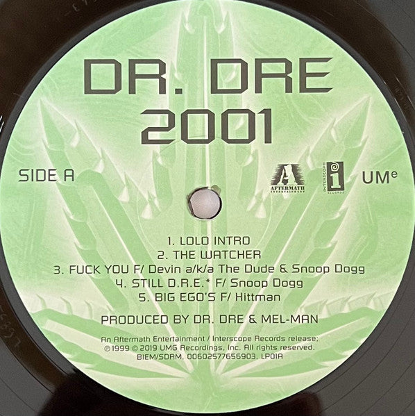 Dr Dre 2001 vinilo