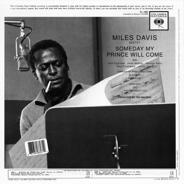 The Miles Davis Sextet – Someday My Prince Will Come (2)