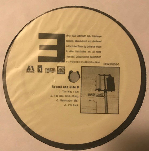 Eminem The Marshall Mathers LP interior