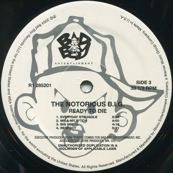 The Notorious BIG Ready To Die vinilo