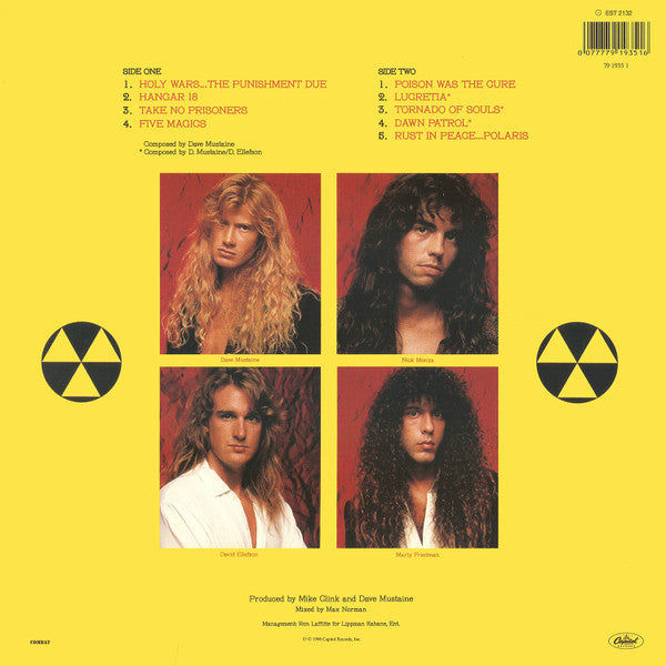 MEGADETH - RUST IN PEACE
