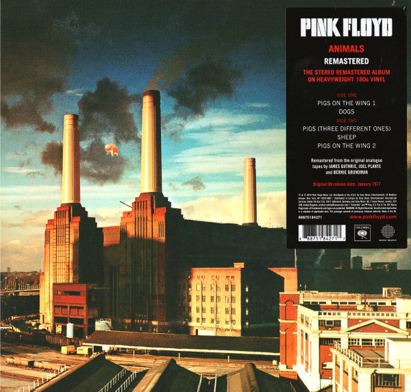PINK FLOYD - ANIMALS (180G) (2016 VERSION)