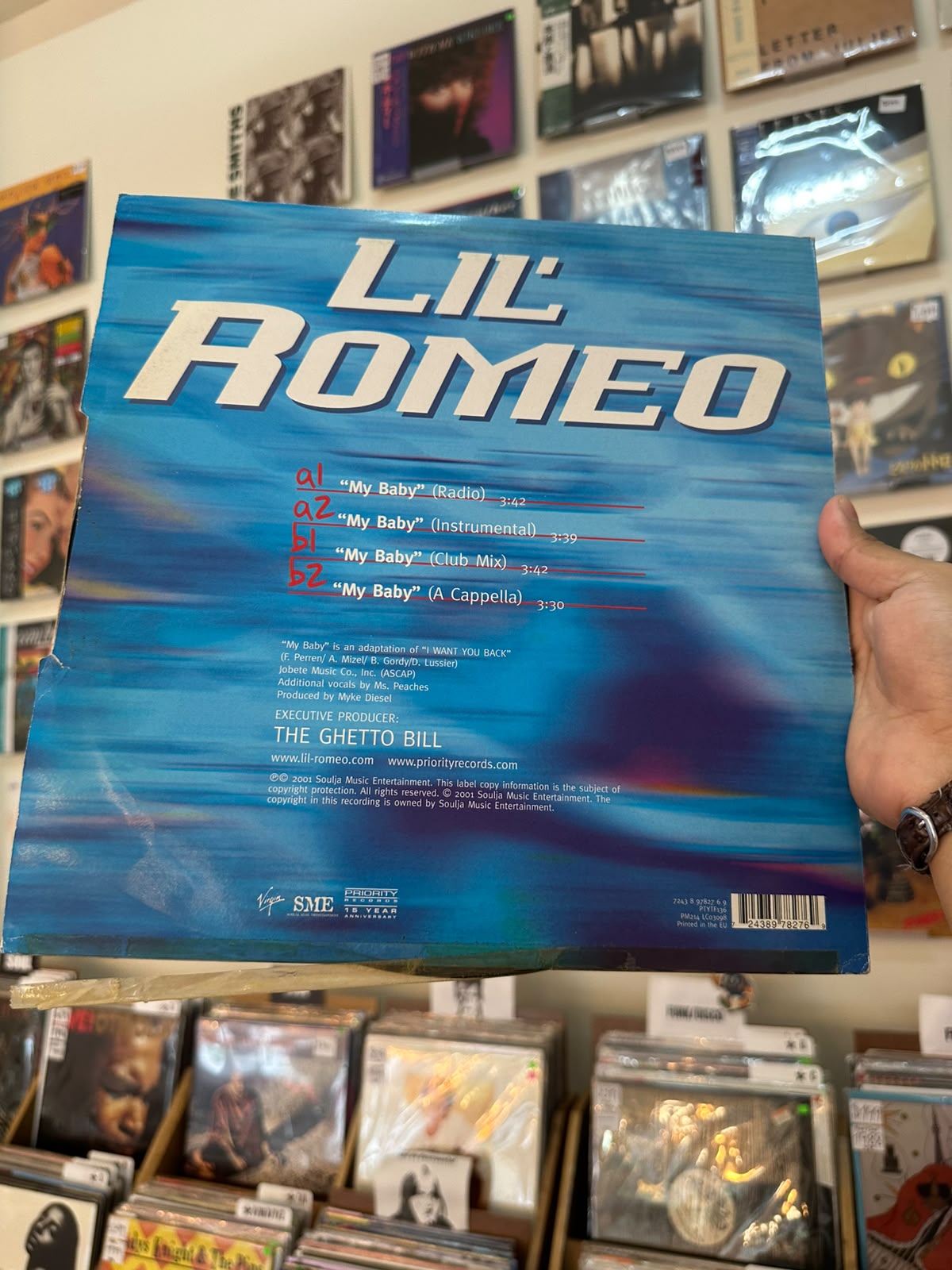 Lil' Romeo – My Baby (2001, Europe, Priority Records)