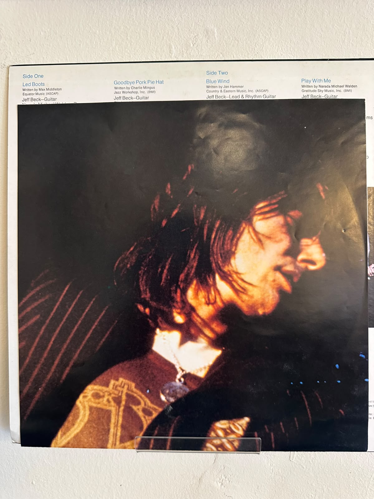 Jeff Beck – Wired (1979, Japan, Epic)
