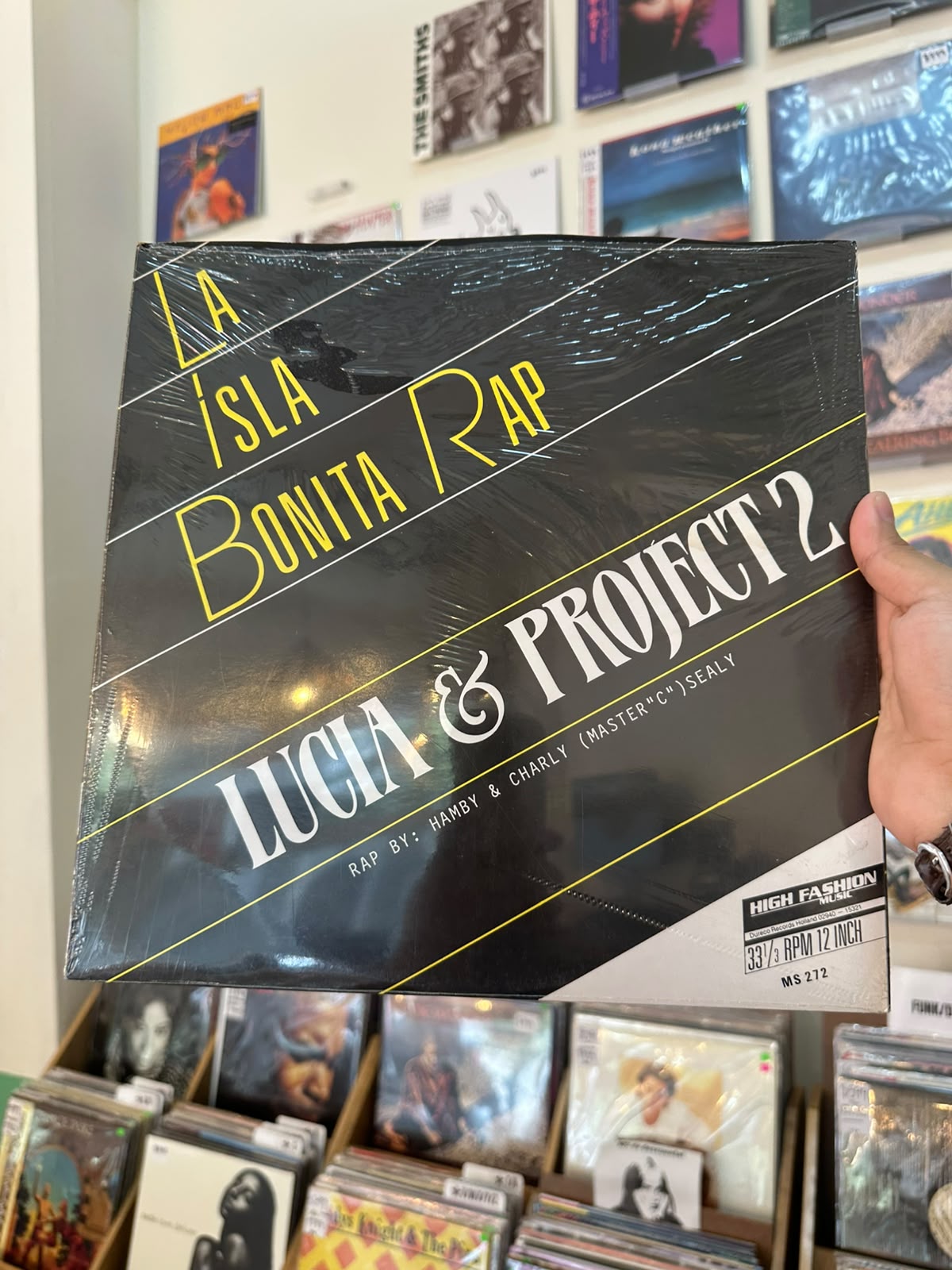 Lucia & Project 2 – La Isla Bonita Rap (1987, Netherlands, High Fashion Music)