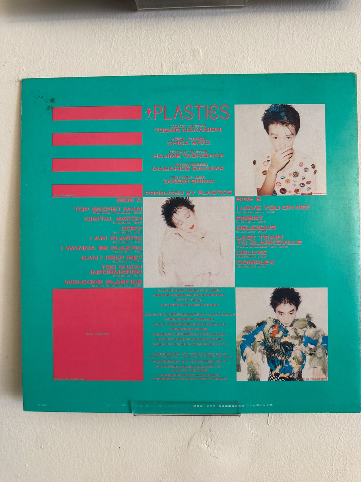 Plastics = Plastics – Welcome Plastics = ウエルカム・プラスチックス (1980, Japan, Invitation)