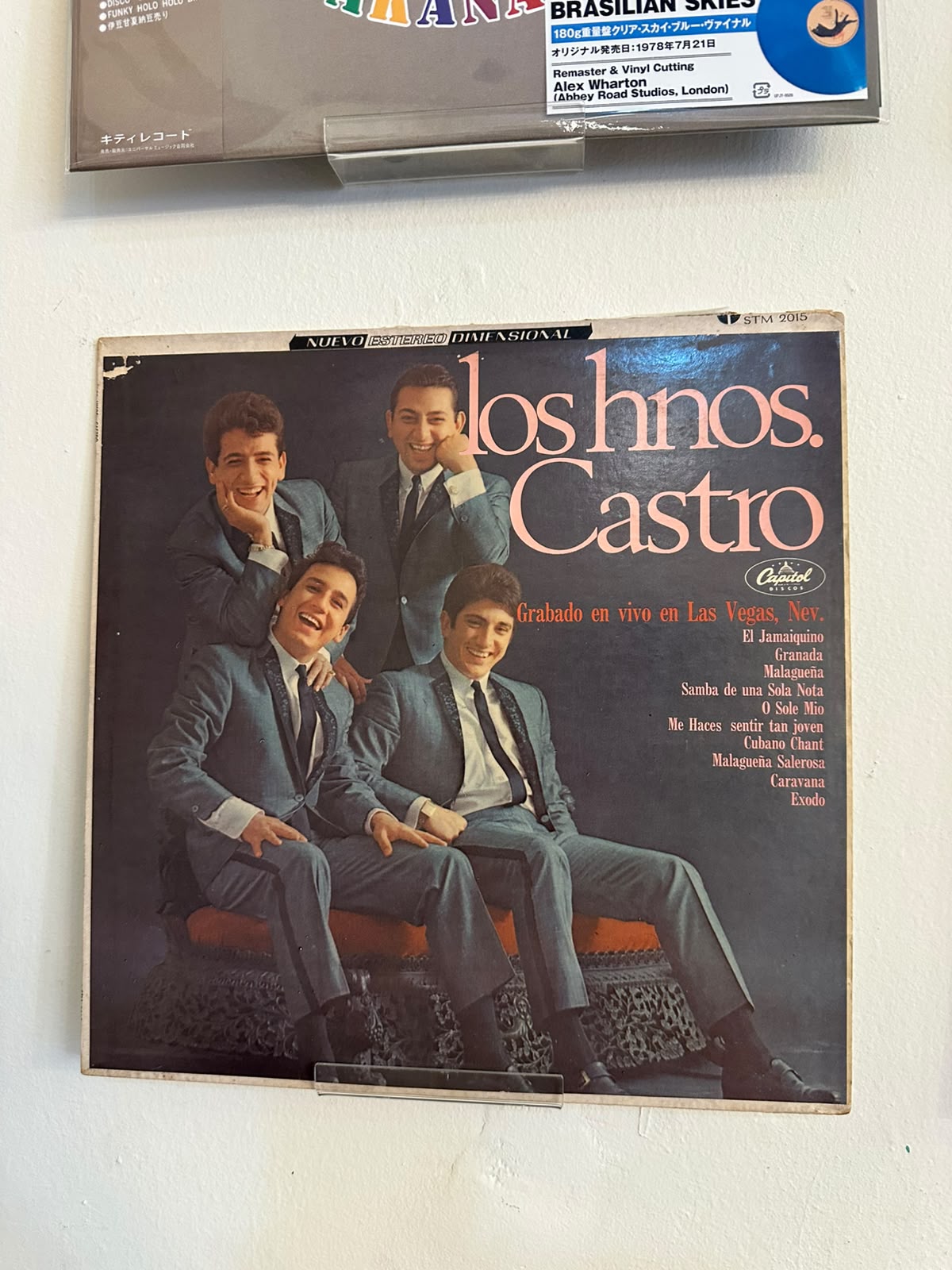 Los Hermanos Castro – Grabado En Vivo En Las Vegas, Nev. (1969, Mexico, Capitol Records)