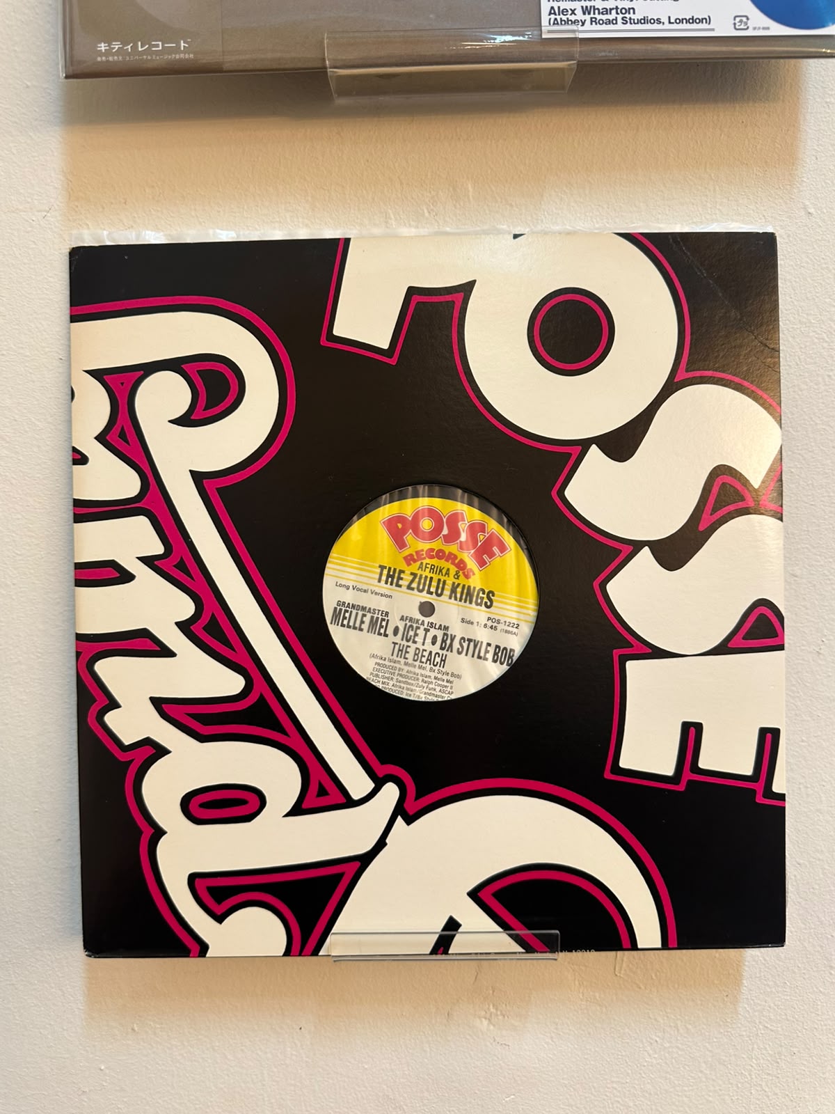 Afrika & The Zulu Kings – The Beach (1986, US, Posse Records)