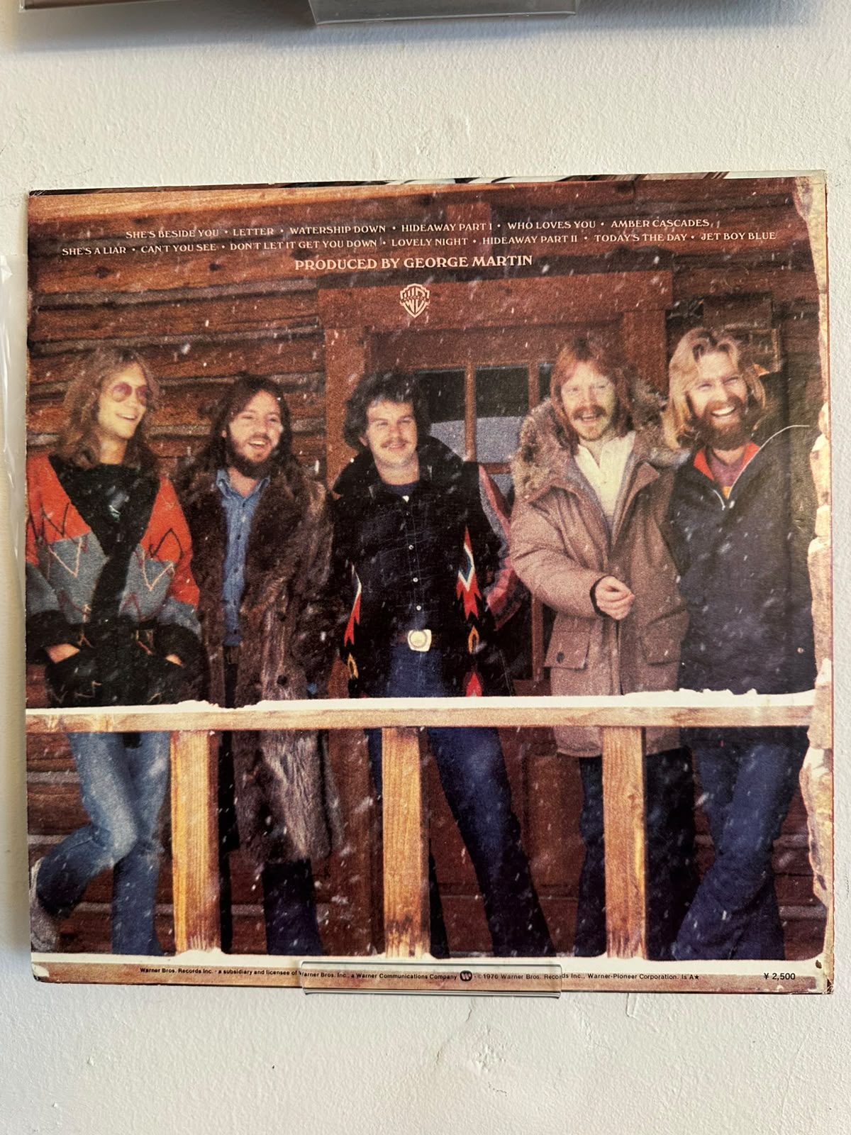 America – Hideaway (1976, Japan, Warner Bros. Records)