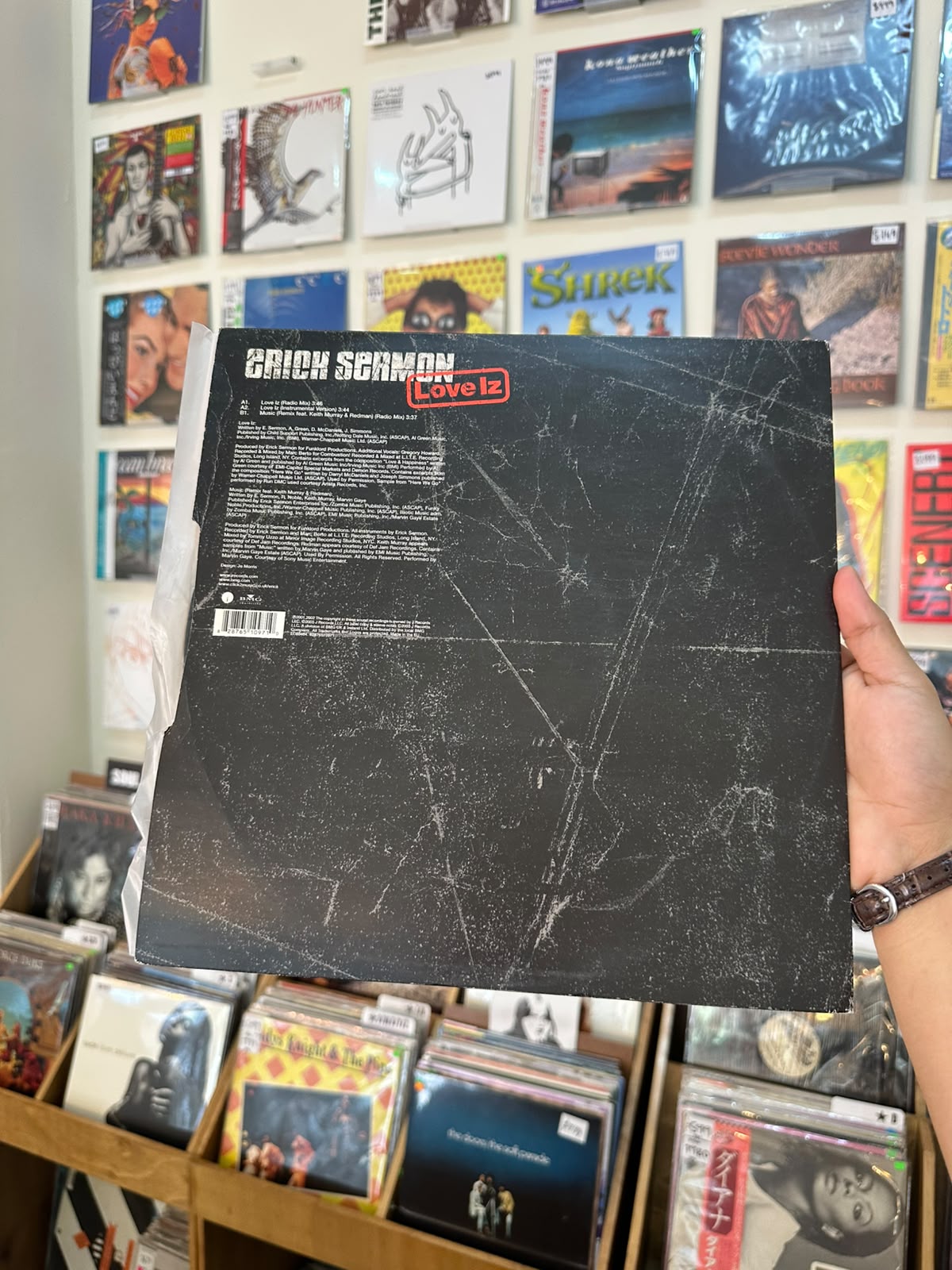 Erick Sermon – Love Iz / Music (Remix) (2003, Europe, J Records)