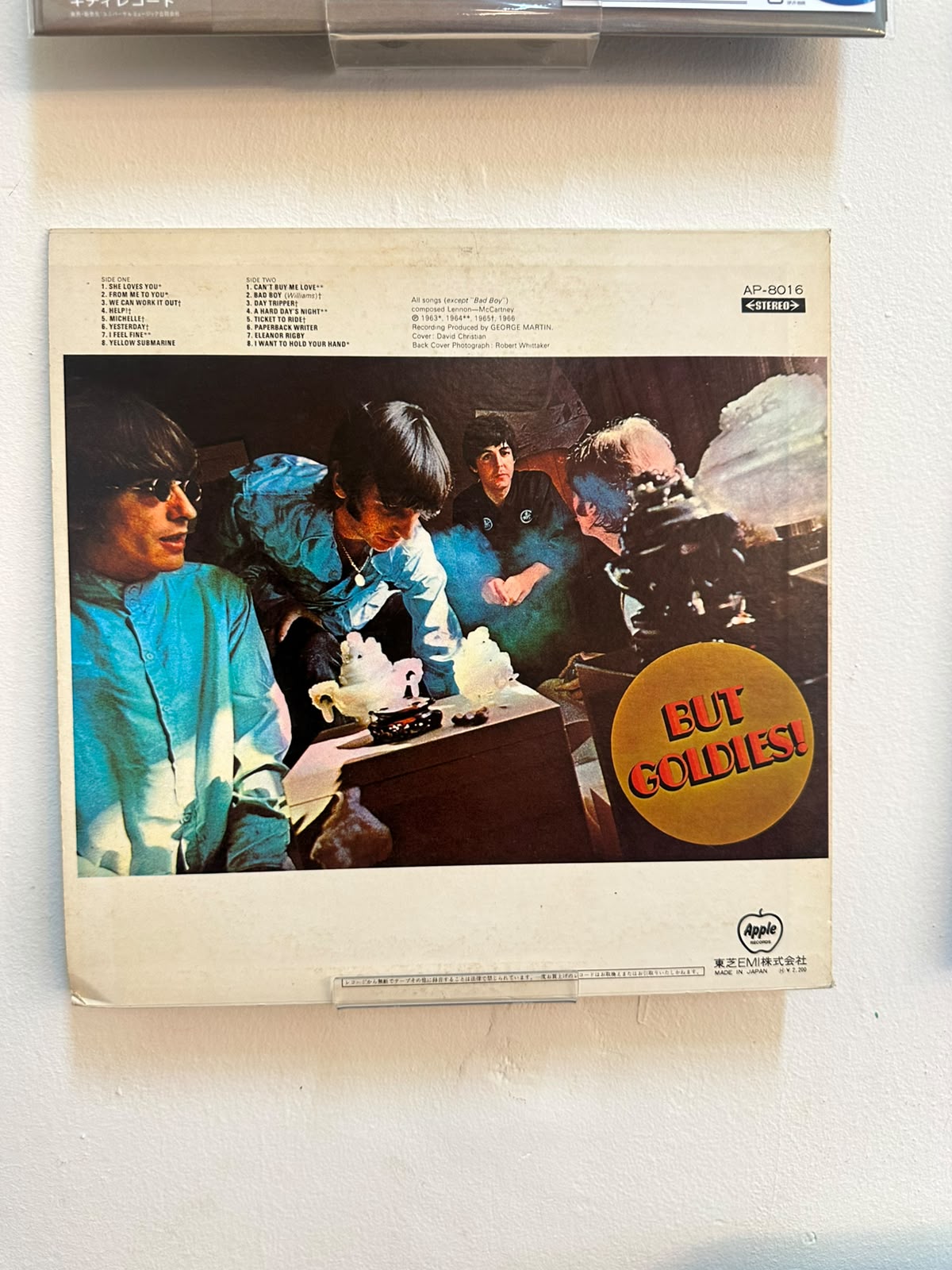 The Beatles – A Collection Of Beatles Oldies (1973, Japan, Apple Records)