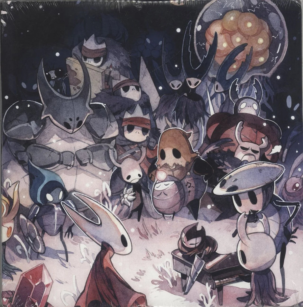Hollow Knight Piano Collections (Black & Silver Translucent Vinyl)